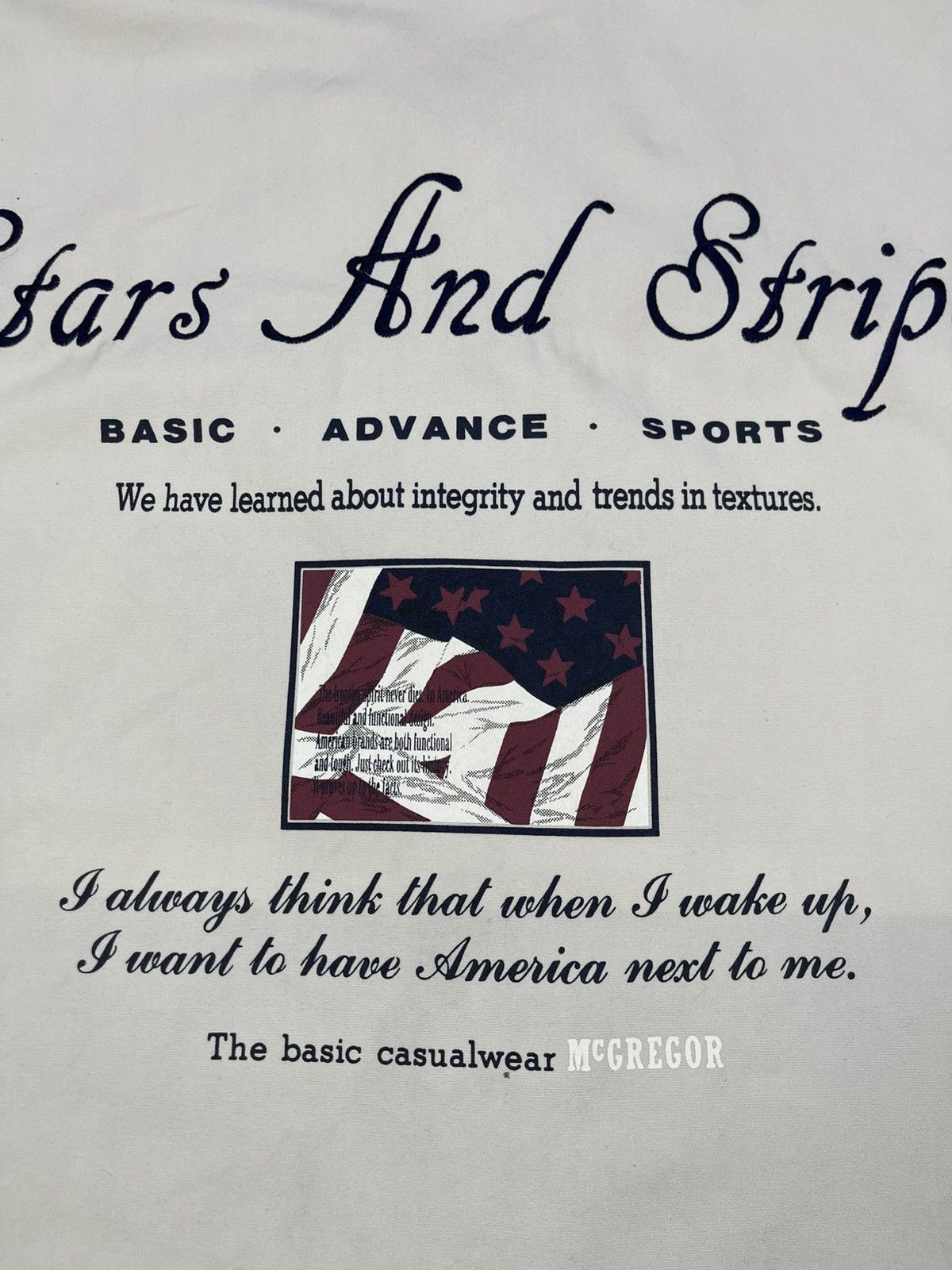 McGregor Vtg McGregor Stars And Stripes Back Hit Jacket Size US M / EU 48-50 / 2 - 14 Thumbnail