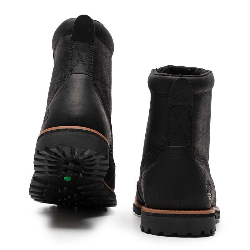 Timberland TIMBERLAND MEN'S 13 ATTLEBORO MID LACE BOOT JET BLACK NIB Size US 13 / EU 46 - 4 Thumbnail