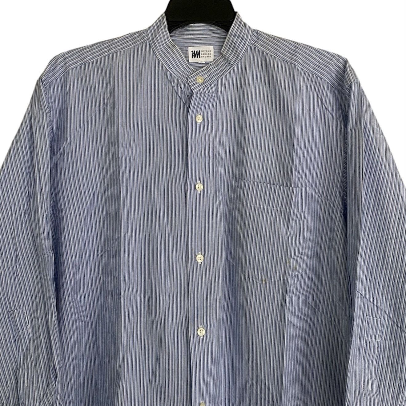 Issey Miyake ISSEY MIYAKE DESIGN STUDIO SALUR SHIRT Size US L / EU 52-54 / 3 - 3 Thumbnail