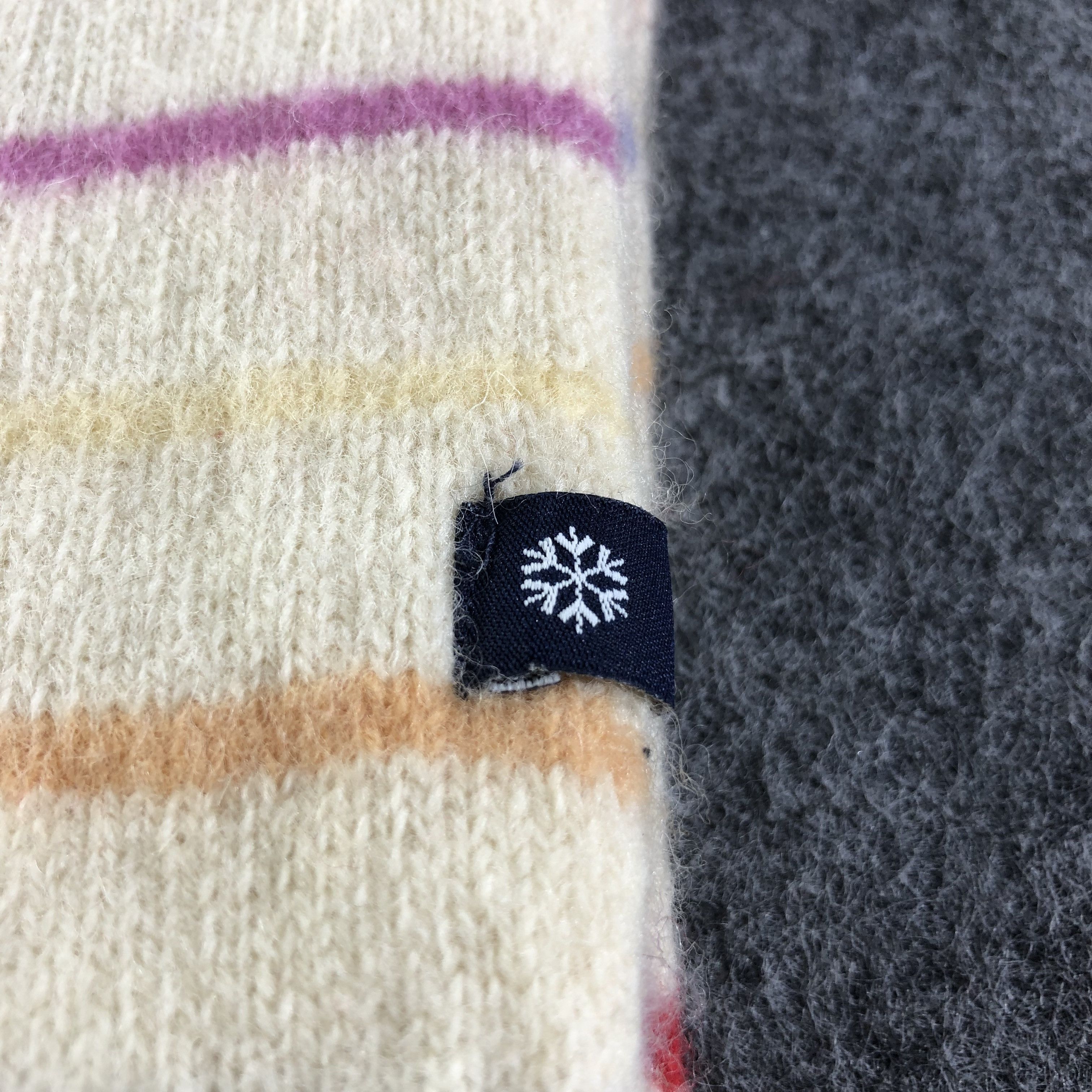 Gap GAP Multicolor Wool Scarf Muffler V1470 Size ONE SIZE - 4 Thumbnail