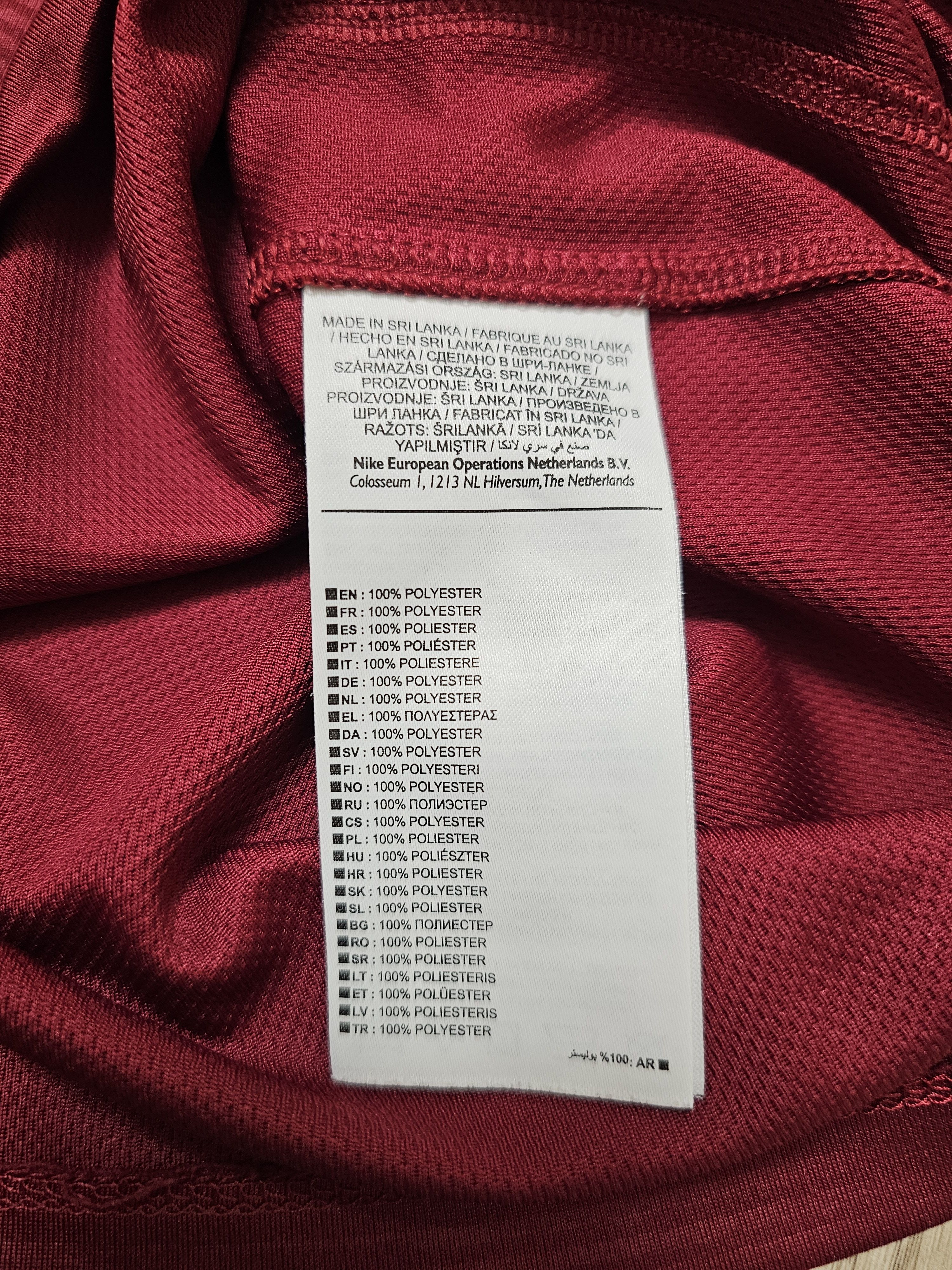 Nike NORTHAMPTON TOWN 2018 2019 HOME FOOTBALL SOCCER JERSEY Size US S / EU 44-46 / 1 - 7 Thumbnail