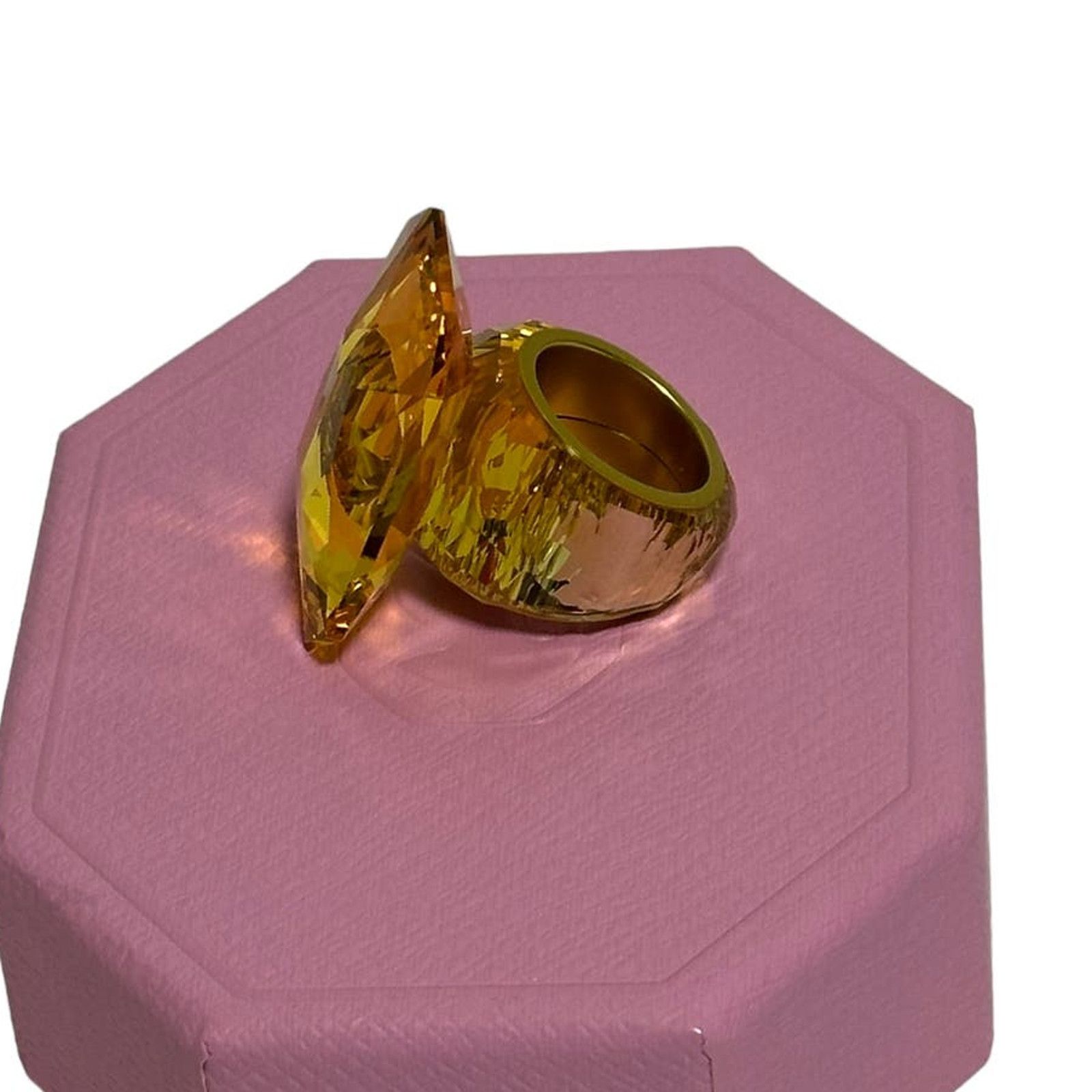 Swarovski Swarovski Lucent cocktail ring Oversized crystal, 6 Size ONE SIZE - 2 Thumbnail