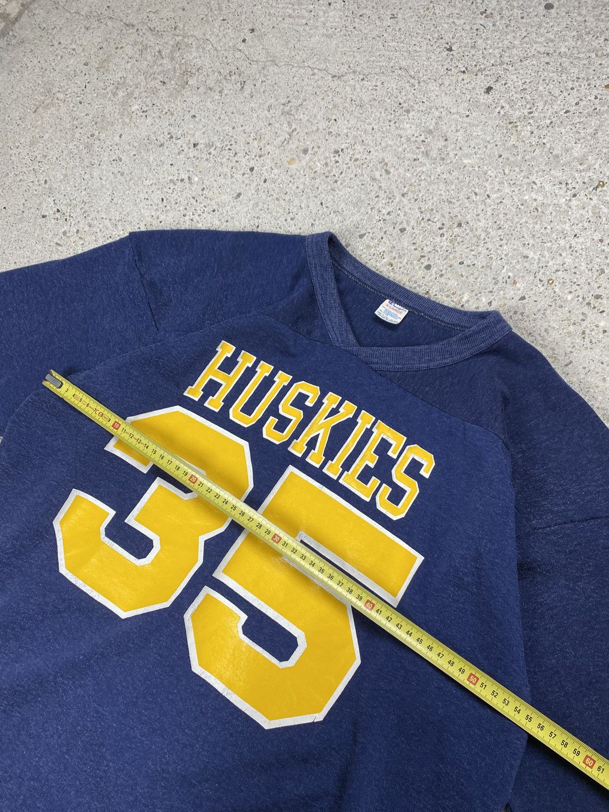 Champion Vintage champion jersey oversized 80s huskies retro baseball Size US XL / EU 56 / 4 - 9 Thumbnail