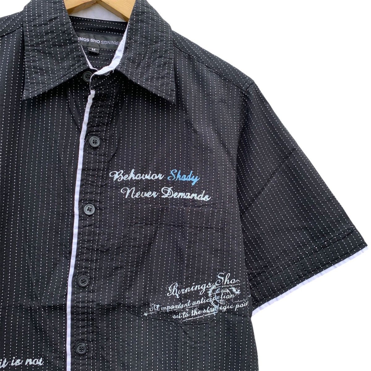If Six Was Nine × Japanese Brand × Le Grande Bleu (L.G.B.) Bernings sho poem shirts Size US M / EU 48-50 / 2 - 3 Thumbnail