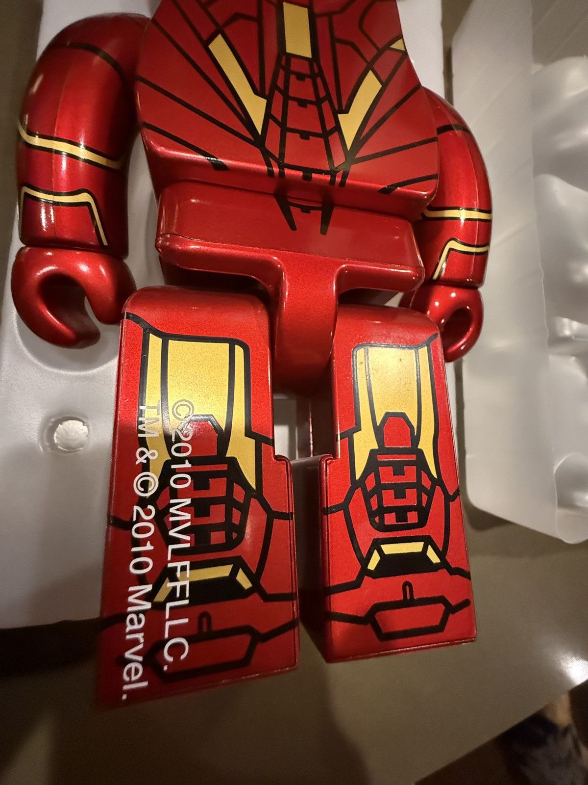 Medicom Toy MEDICOM 400% BEARBRICK IRON MAN MARK VI RARE LIMITED EDITION Size ONE SIZE - 12 Thumbnail
