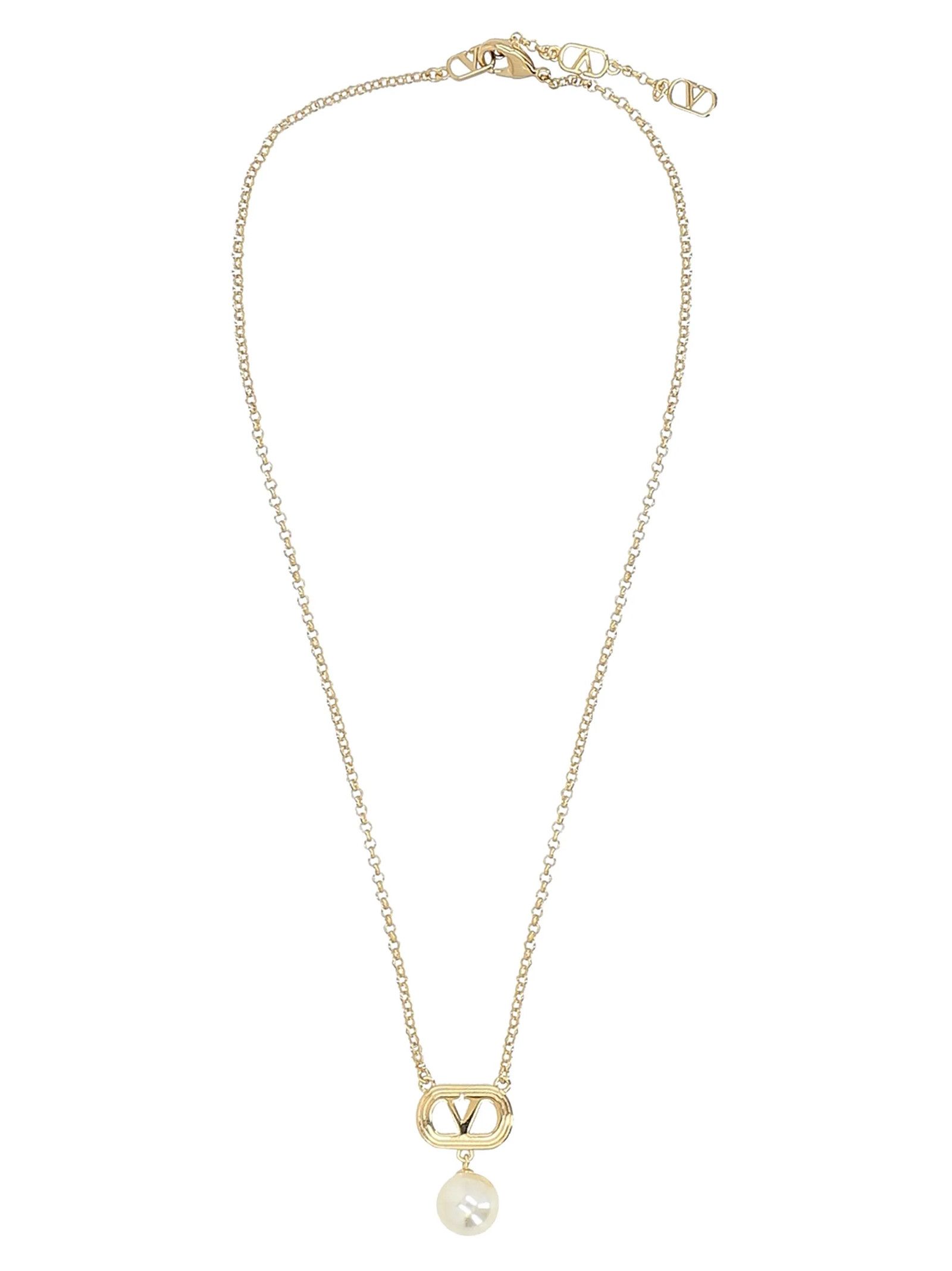 Valentino Valentino Garavani Vlogo Signature Necklace Size ONE SIZE - 1 Thumbnail