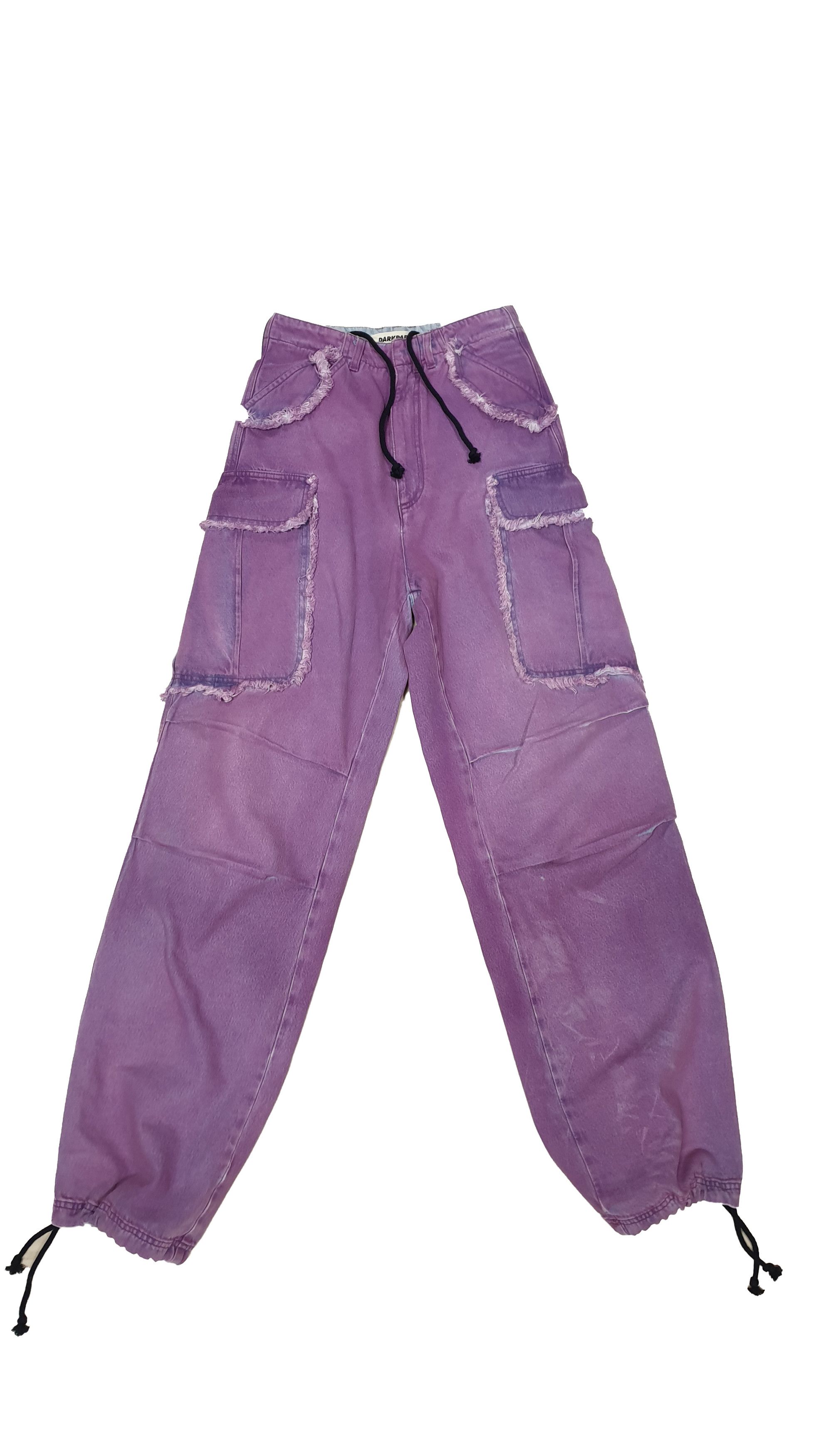 Other DARK PARK DENIM CARGO VIVI ACID PURPLE 8DWP004-F B153001 Size 25" / US 0 / IT 36 - 4 Thumbnail