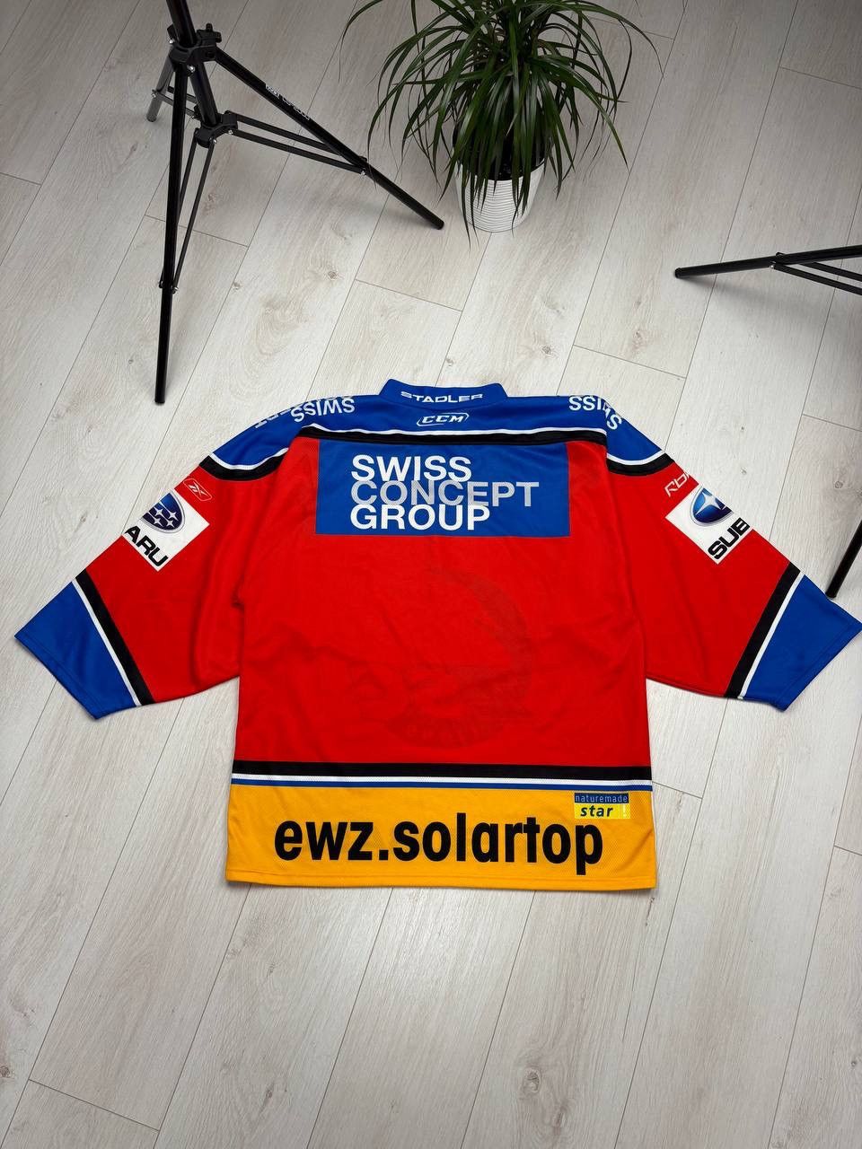 Vintage Forster ZSC Lions Hockey Jersey Vintage Size L Size US L / EU 52-54 / 3 - 8 Thumbnail