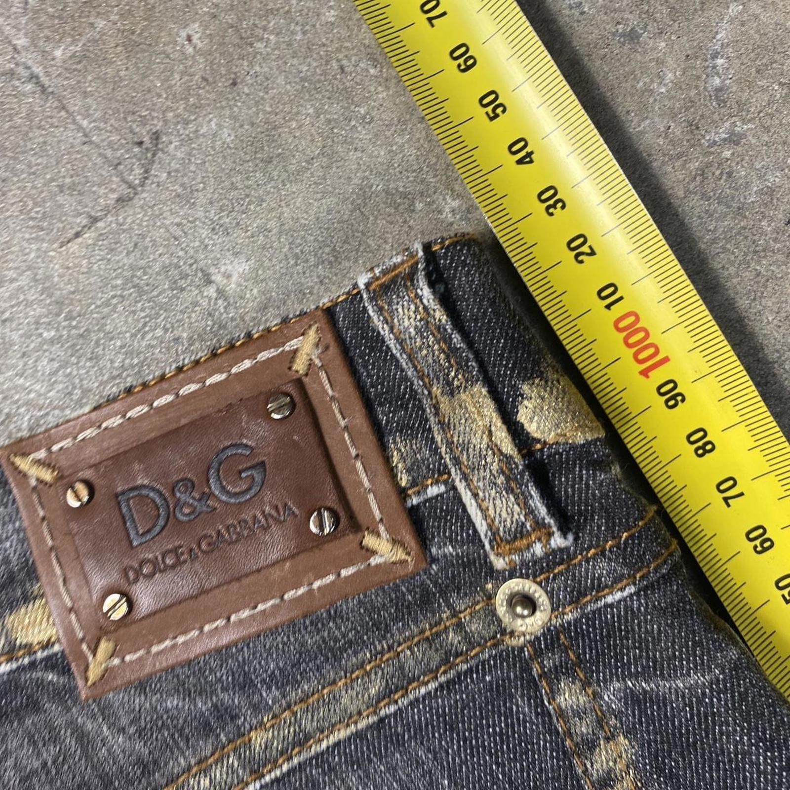 Dolce & Gabbana Dolce and Gabanna Heavy Denim Jeans Size 29" - 7 Thumbnail