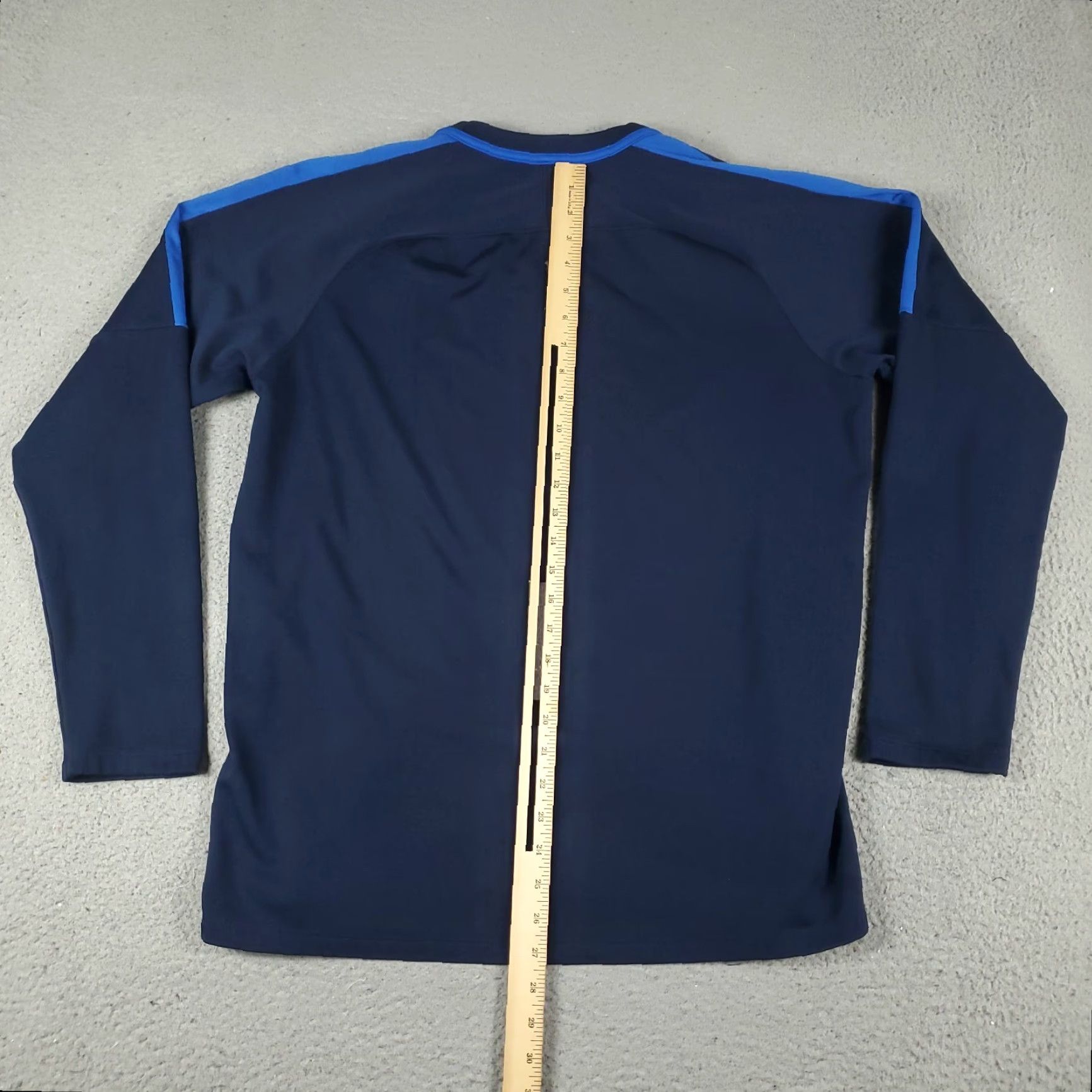 Nike Nike Sweater Mens Large Blue Pullover Casual Sweatshirt Swoosh Size US L / EU 52-54 / 3 - 7 Thumbnail