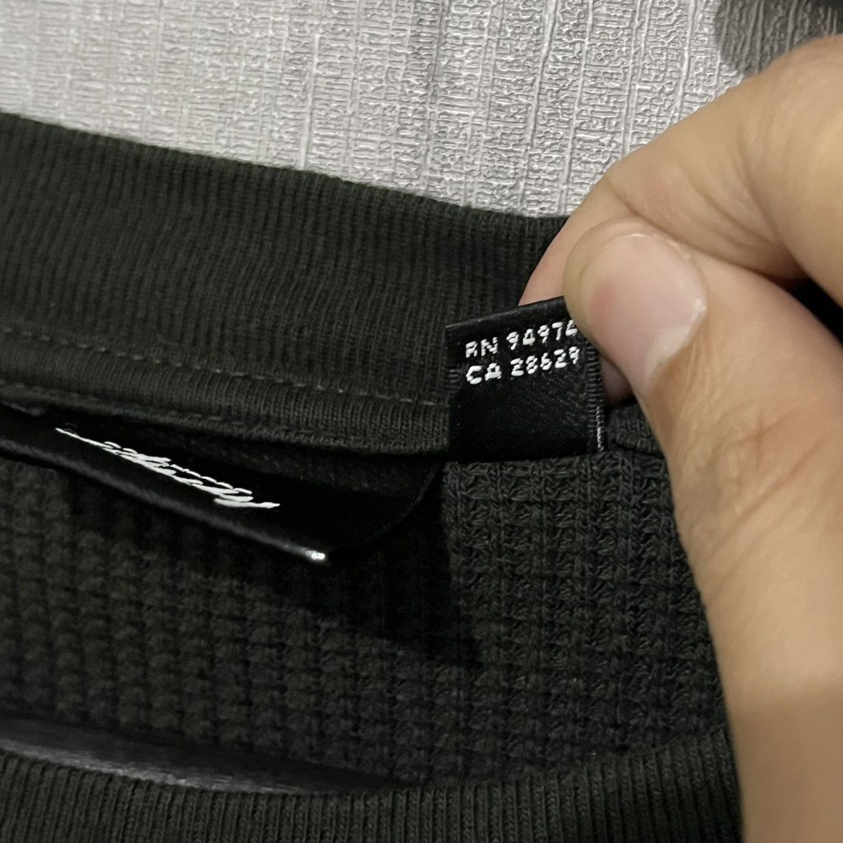 Stussy Stussy Stock logo thermal longsleeve shirt Size US M / EU 48-50 / 2 - 5 Thumbnail