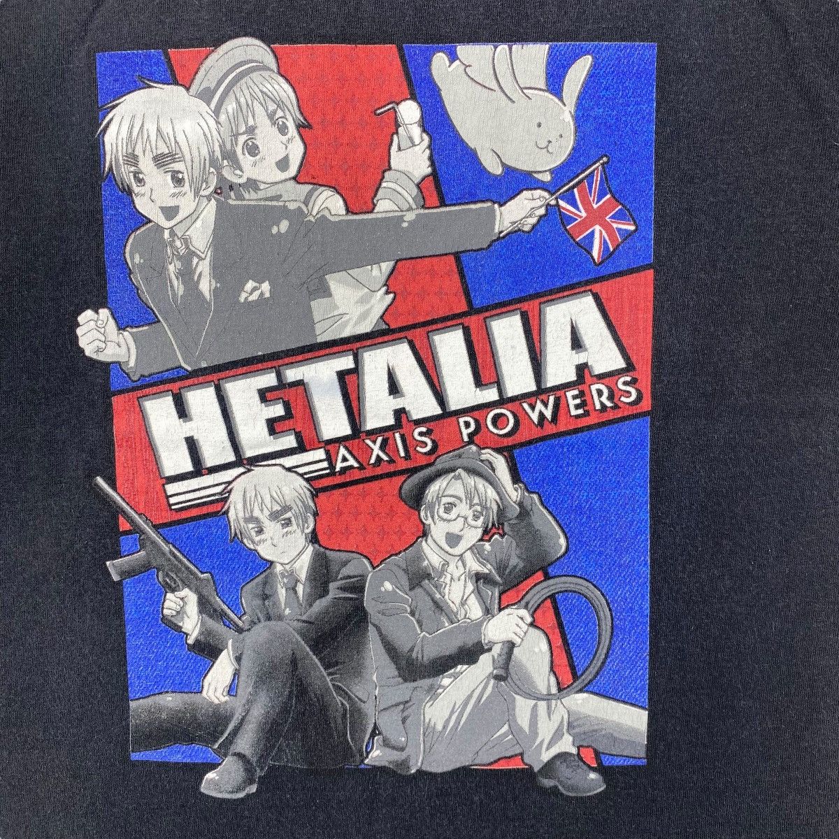 Anime Japanese Anime HETALIA Axis Powers Graphic Tee Shirt X-Small Size US XS / EU 42 / 0 - 2 Thumbnail