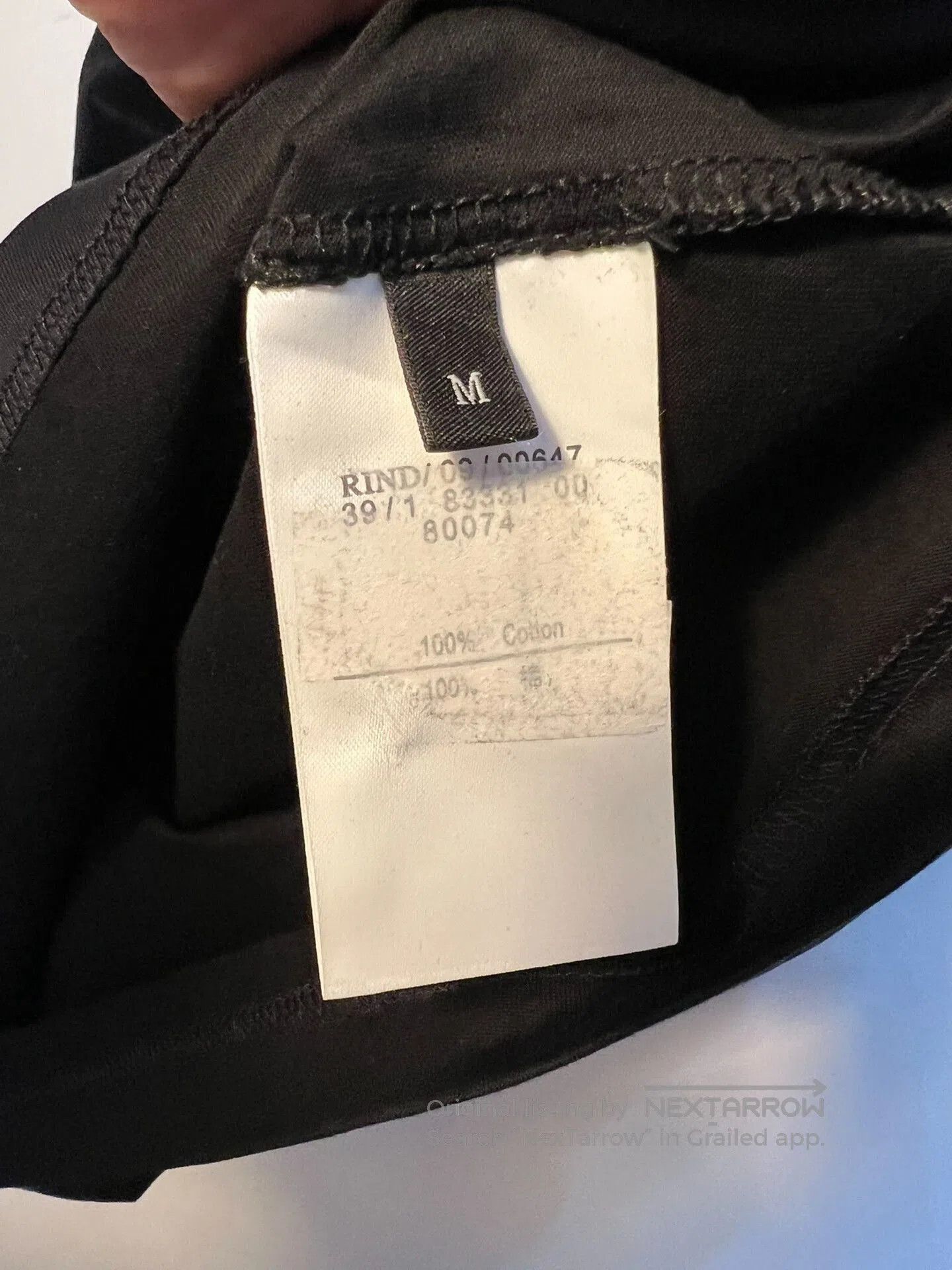 Lanvin LANVIN Men’s Classic Black T. Size US M / EU 48-50 / 2 - 5 Thumbnail