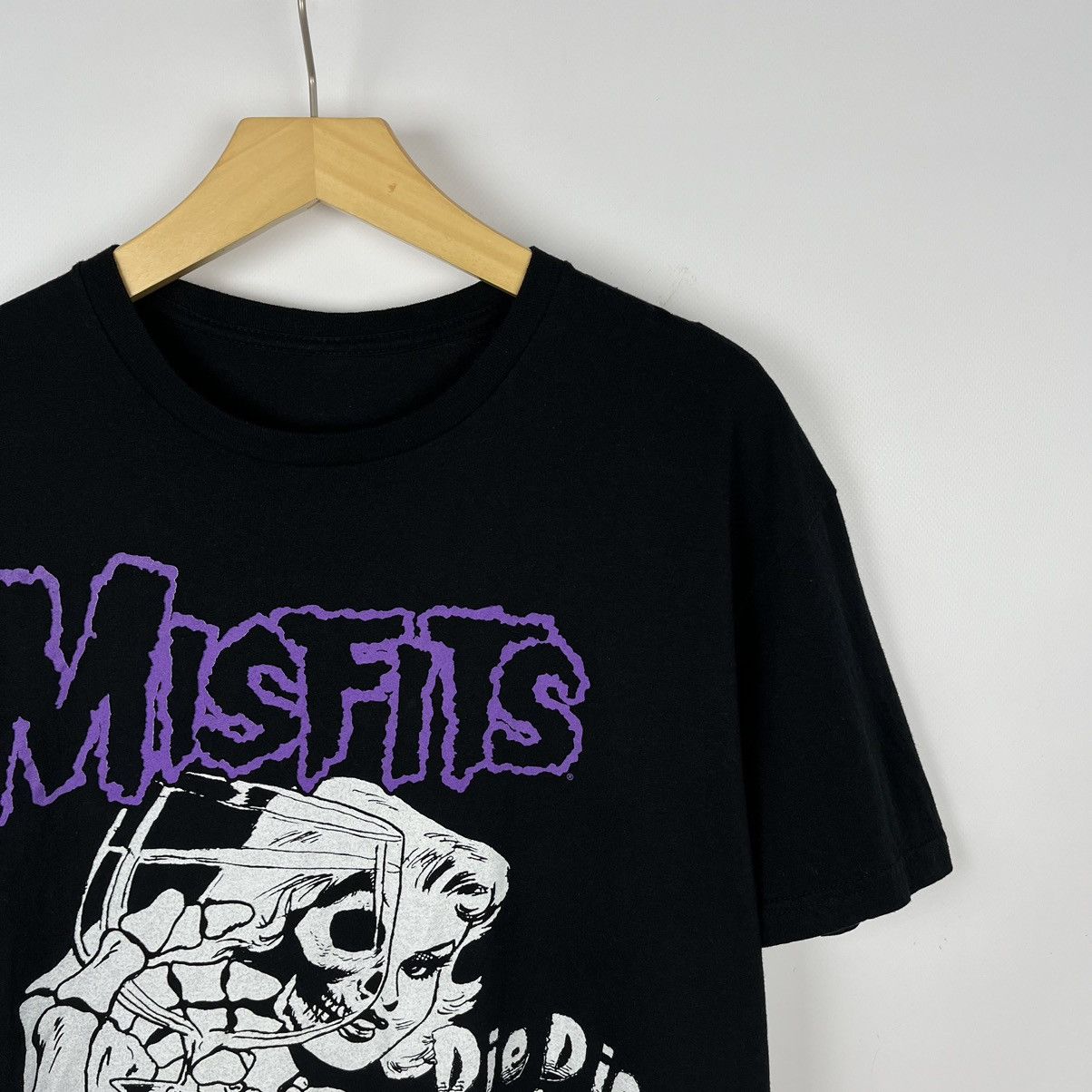 Band Tees Vintage Misfits die die my darling rock band tee 90’s Size US M / EU 48-50 / 2 - 2 Thumbnail