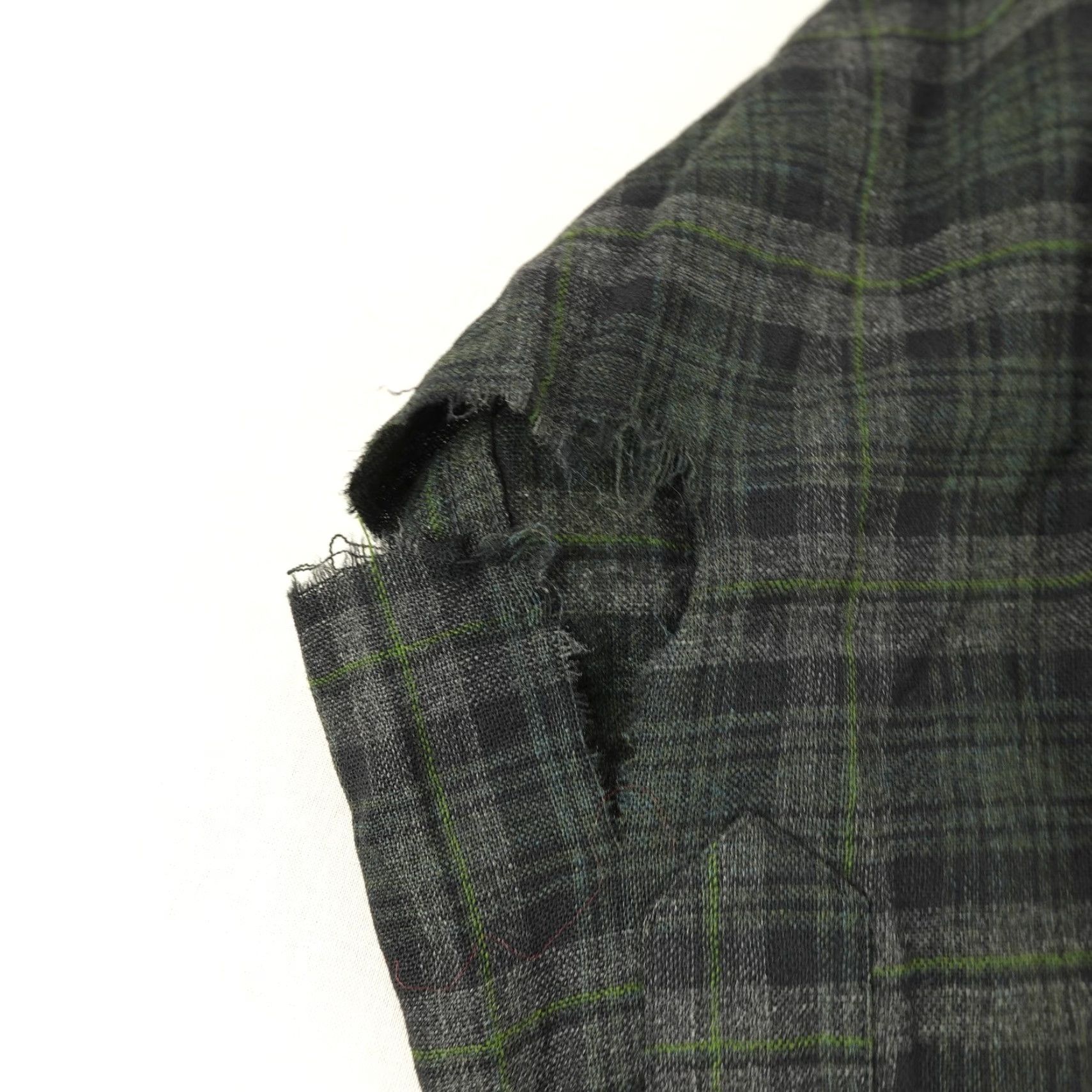Pendleton VINTAGE Pendleton Shirt Wool Flannel Plaid Green Button-Up Men’s Medium 15 Classic 40s Size US M / EU 48-50 / 2 - 5 Thumbnail