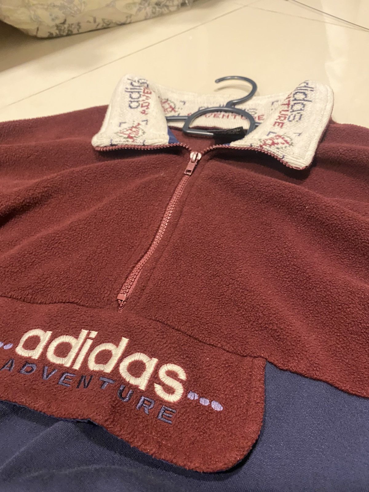 Adidas × Vintage Vintage Adidas Adventure Halfzipper Size US XL / EU 56 / 4 - 3 Thumbnail