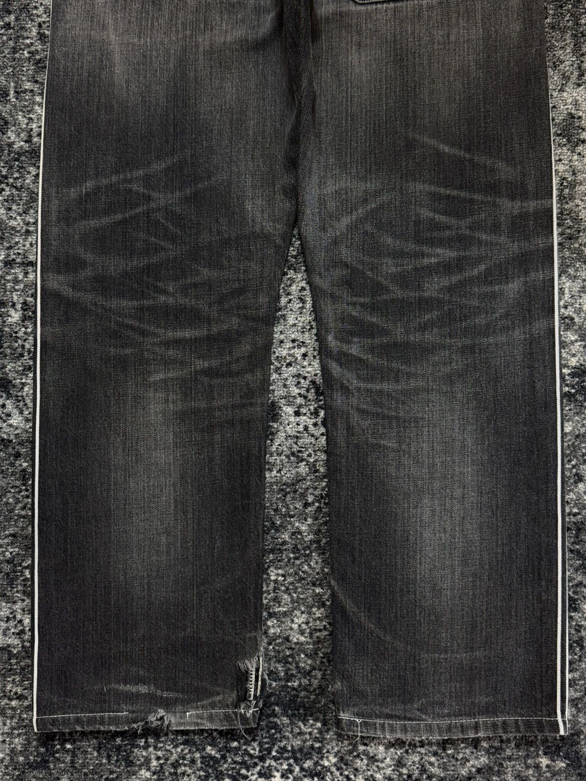 Edwin vintage Edwin Japan selvedge buckle belt denim jeans 1990s Size US 30 / EU 46 - 6 Thumbnail