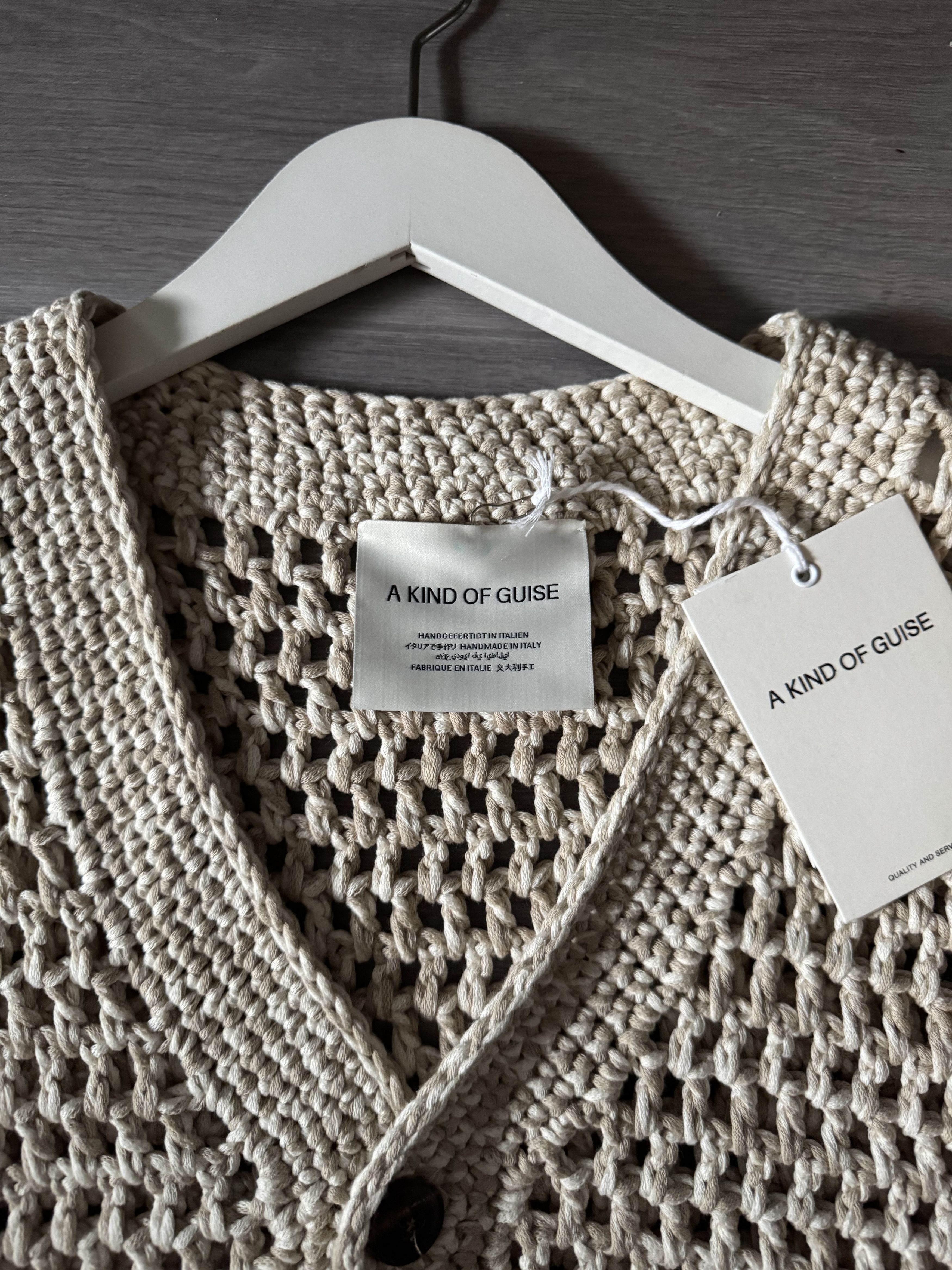 A Kind Of Guise AKOG - HAROUN CROCHET VEST Size US S / EU 44-46 / 1 - 1 Thumbnail