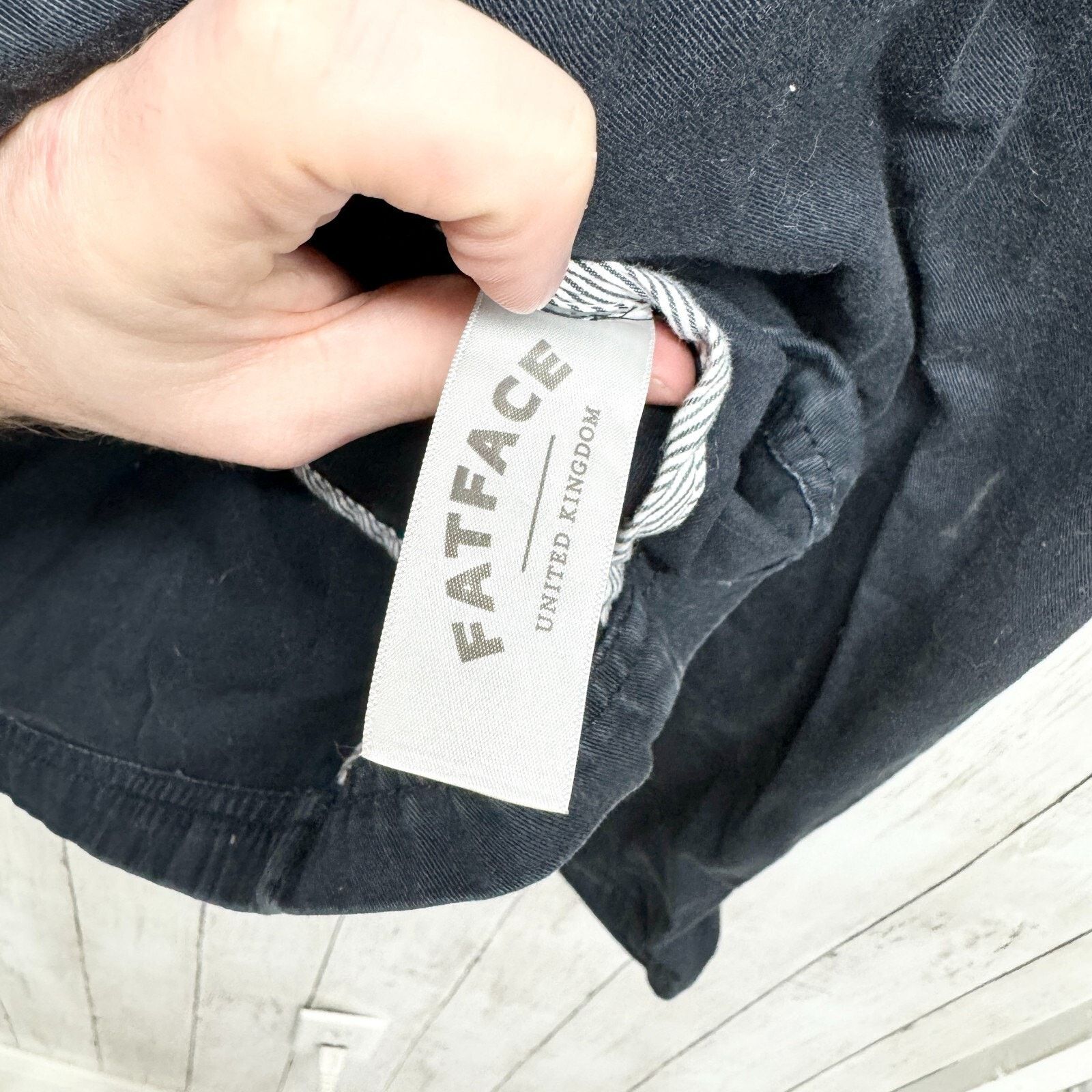 Other Fat Face Jacket Size 10 Zip Button Hood Utility Cinch Waist Size L / US 10 / IT 46 - 4 Thumbnail