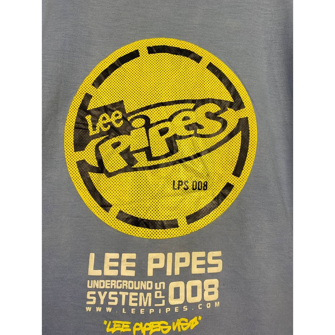 Lee Vtg LEE PIPES Skateboarding Underground System Tee Size US L / EU 52-54 / 3 - 10 Thumbnail