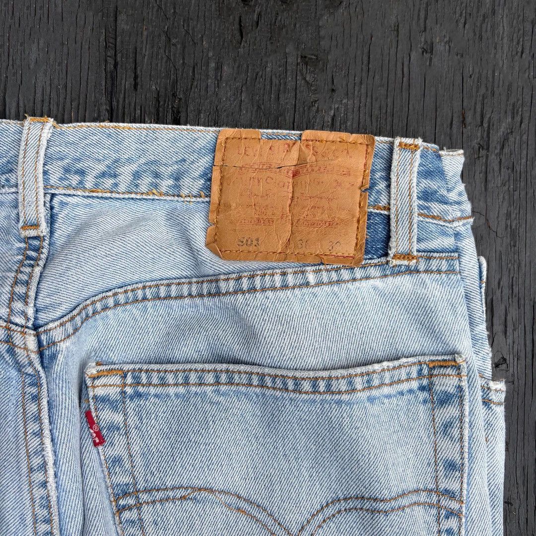 Levi's Levi’s 1990 90s Vintage 501 USA Made W32 L28 Denim Jeans Size US 32 / EU 48 - 7 Thumbnail
