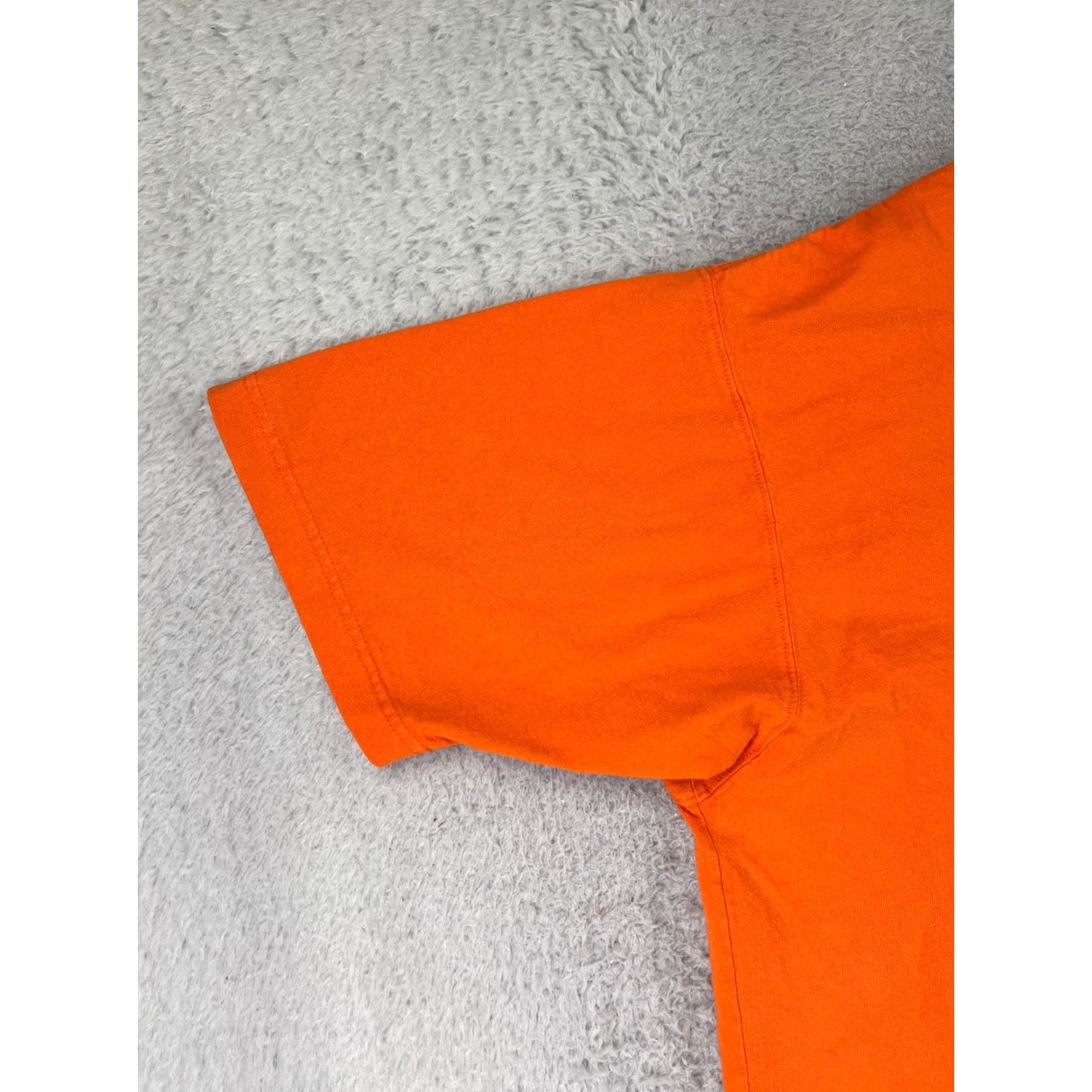 Carhartt Carhartt Shirt Men's XL Orange Short Sleeve Crew Neck Pocket Cotton Work T-Shirt Size US XL / EU 56 / 4 - 6 Thumbnail