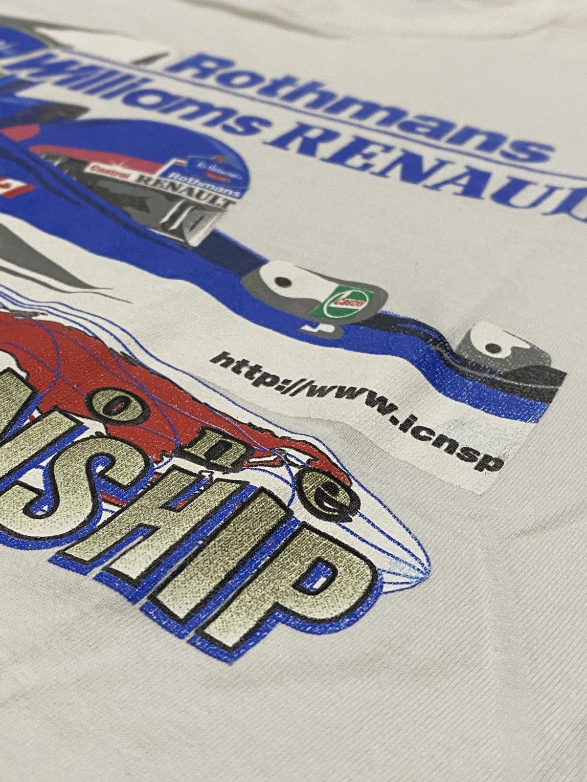 Sports Specialties 90s Rothmans Williams Renault Tee Size US XL / EU 56 / 4 - 11 Thumbnail