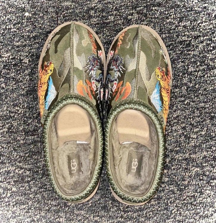 Palace x Ugg Tasman Slipper Burnt Olive Camo