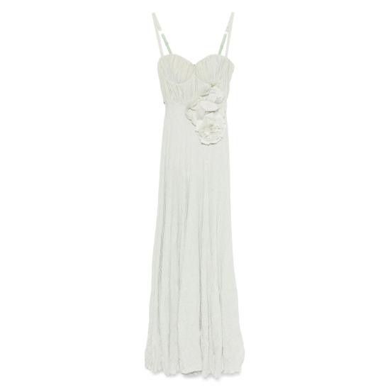 Elisabetta Franchi ELISABETTA FRANCHI Women Dresses ABR2252E2 124 GREEN Size L / US 10 / IT 46 - 1 Thumbnail