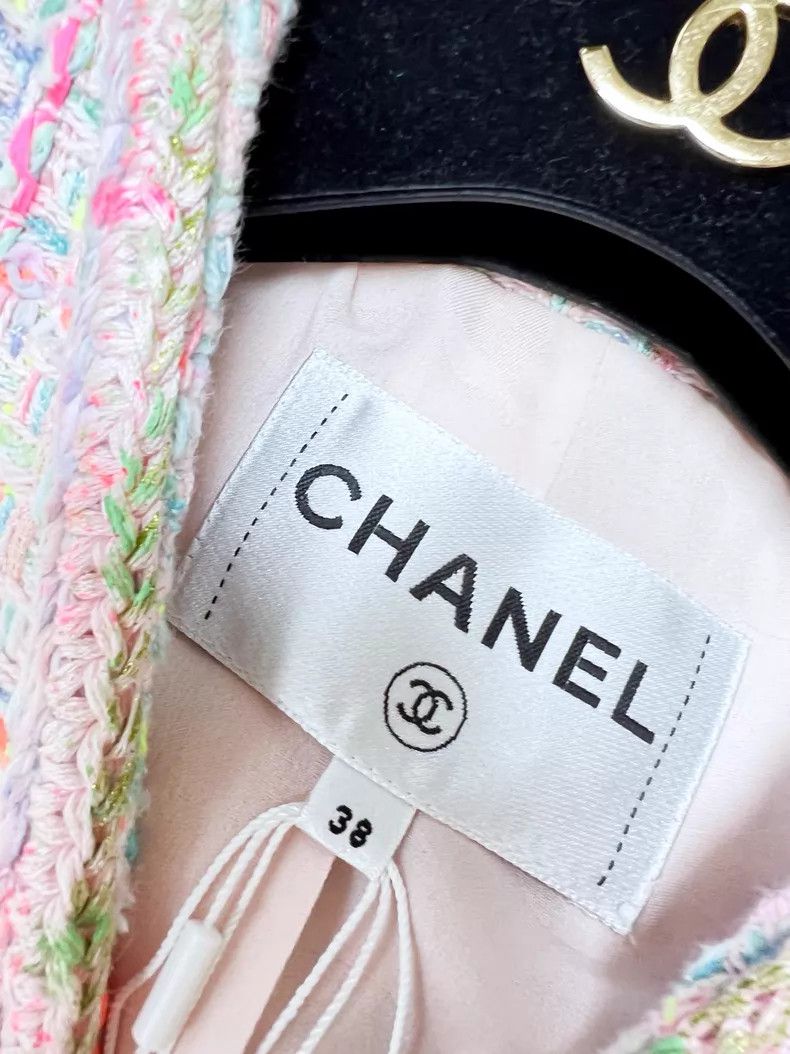 Chanel Chanel Plaid flared sleeve tweed princess coat Size XS / US 0-2 / IT 36-38 - 6 Thumbnail