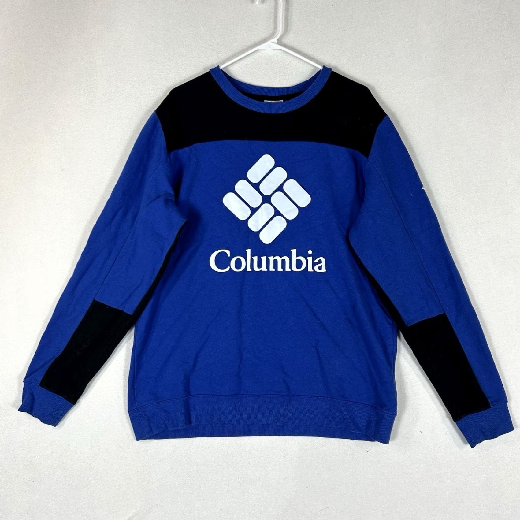 Vintage Columbia Sweatshirt Crew Neck Men's Large Fleece Pullover Blue Outdoor Hiking Sweatshirt Size US L / EU 52-54 / 3 - 2 Thumbnail