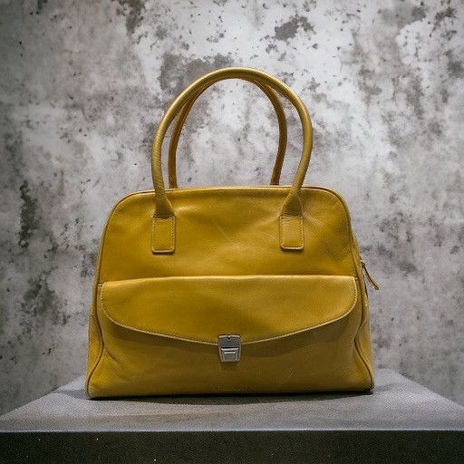 Margaret Howell LEATHER DUFFLE SHOULDER BAG CASUAL STYLE Size ONE SIZE - 1 Thumbnail