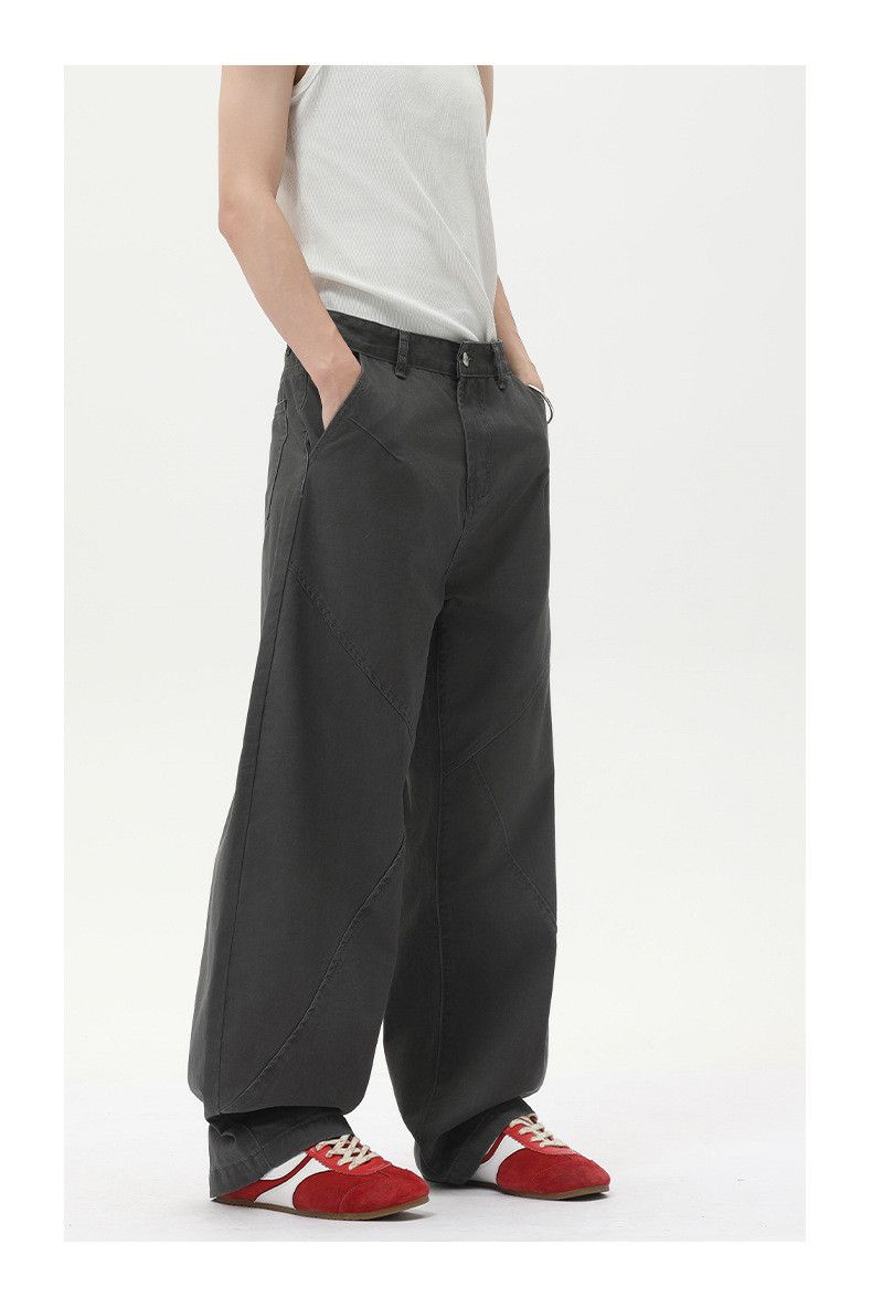 Japanese Brand × Jean American retro loose casual wide-leg scimitar pants Size US 32 / EU 48 - 3 Thumbnail