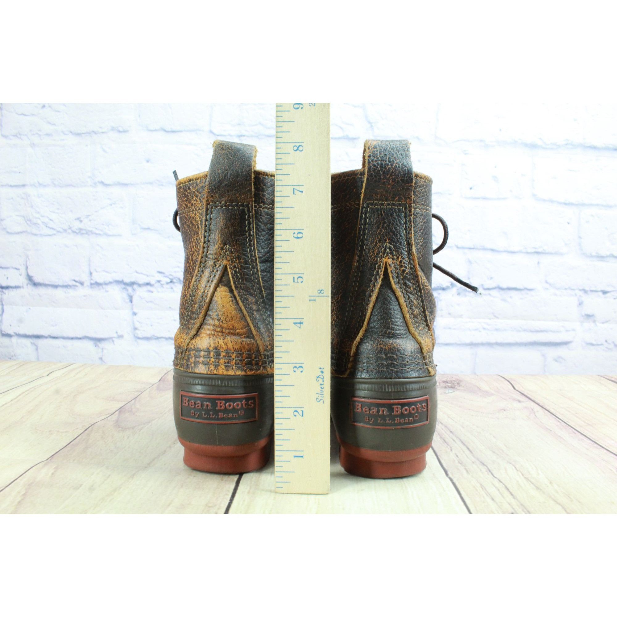 L.L. Bean LL Bean Women's Bean Boot Bison Dark Brown Brick Red Size 6 Size US 6 / IT 36 - 6 Thumbnail