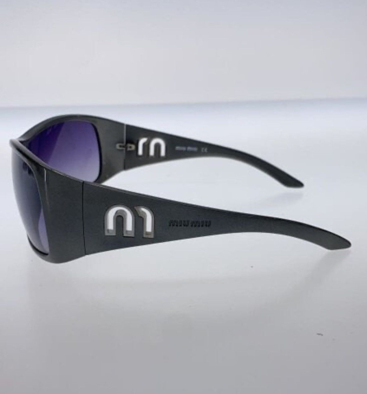Miu Miu Miu Miu Mask Sunglasses Size ONE SIZE - 3 Thumbnail