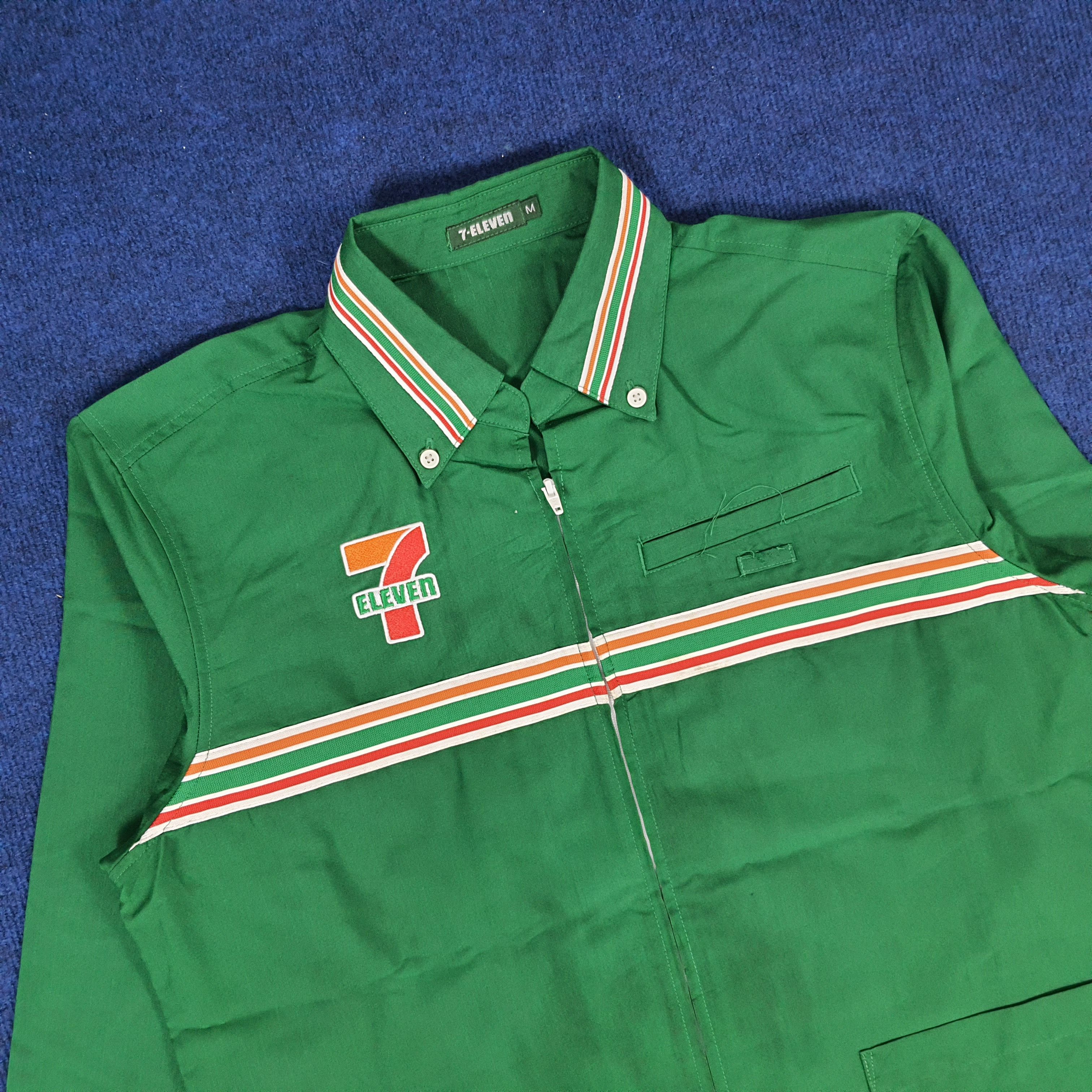 Japanese Brand × Vintage Vintage 7 Eleven Japan Edition Staff Uniform Jacket Size US M / EU 48-50 / 2 - 4 Thumbnail