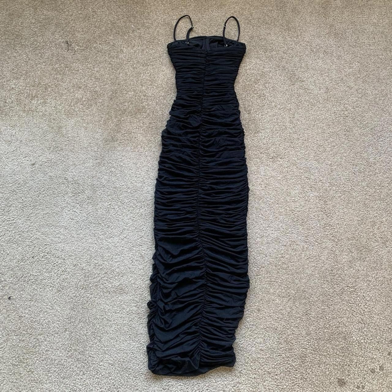 Designer Babaton Luxor Black Semi Sheer Size XS / US 0-2 / IT 36-38 - 2 Thumbnail