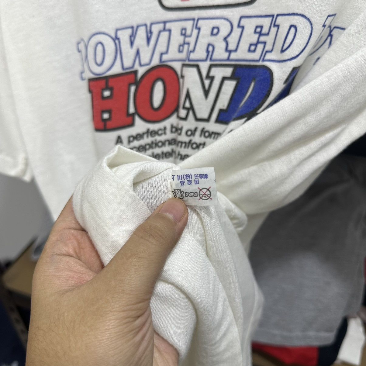 Honda × Vintage Rare Powered By Honda Tees Size US S / EU 44-46 / 1 - 6 Thumbnail