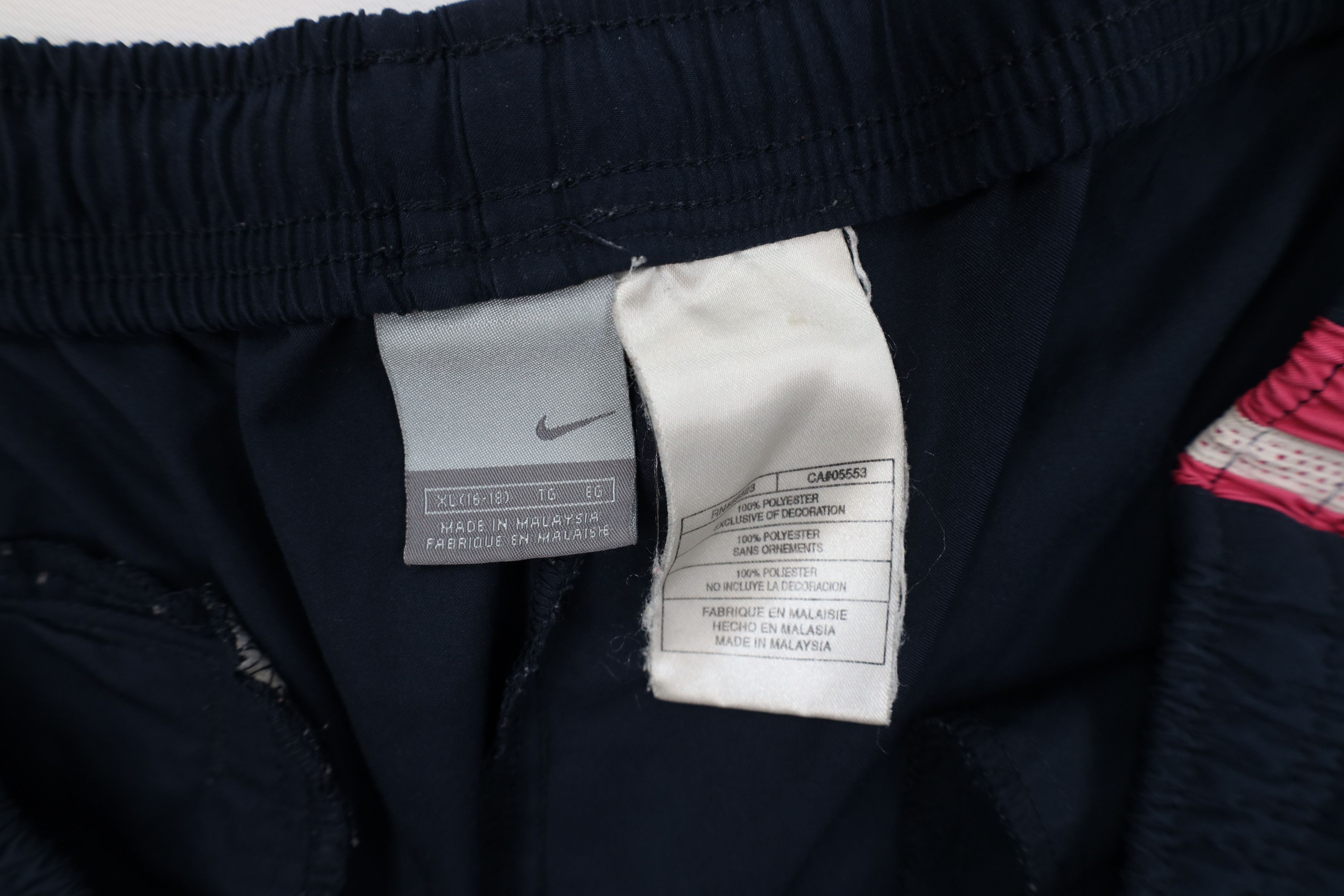 Nike Vintage Nike Travis Scott Mini Swoosh Wide Leg Pants Blue Size 32" / US 10 / IT 46 - 9 Thumbnail