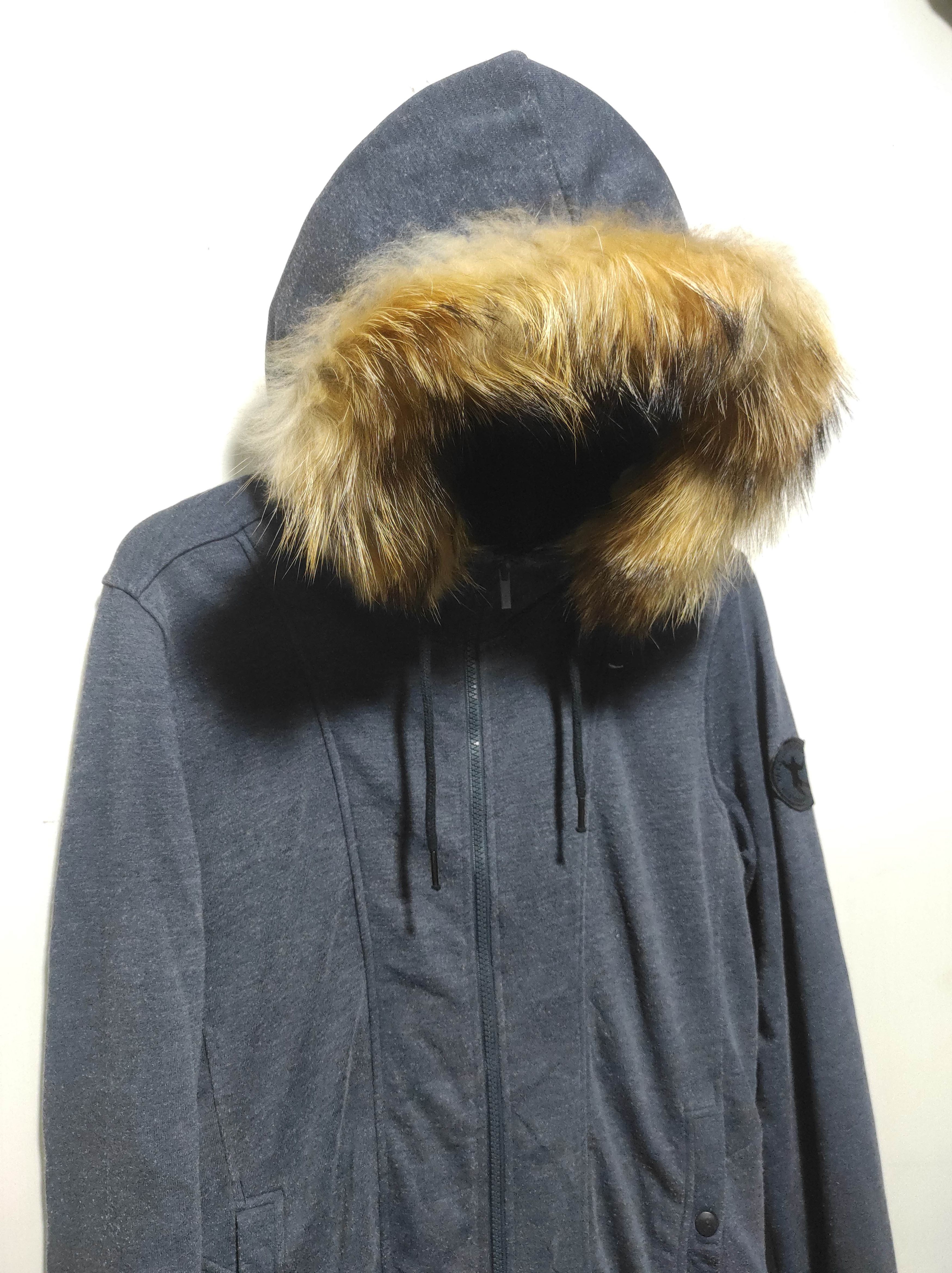 Hysteric Glamour Tate Double layer Zipper Fur Hoodie ifsixwasnine lgb style Size US M / EU 48-50 / 2 - 11 Thumbnail