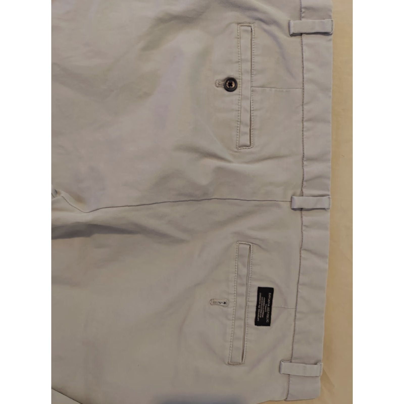 Banana Republic Banana Republic Pants Chino Cotton Beige 36 Regular Mens 36x34 36x32 Trouser Slacks Dress Pants Size US 36 / EU 52 - 2 Thumbnail