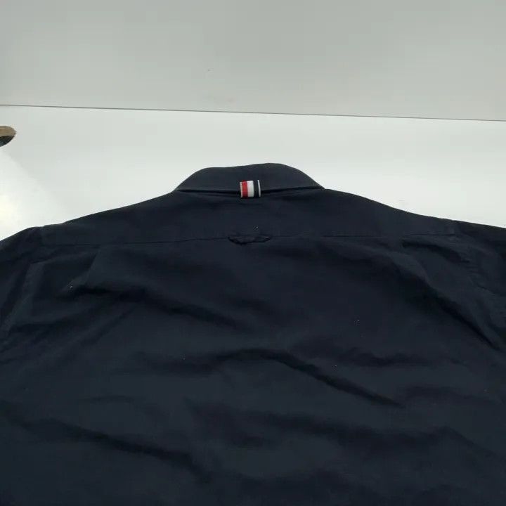 Thom Browne Thom Browne Classic Striped Long Sleeve Shirt -2507 Size US L / EU 52-54 / 3 - 5 Thumbnail