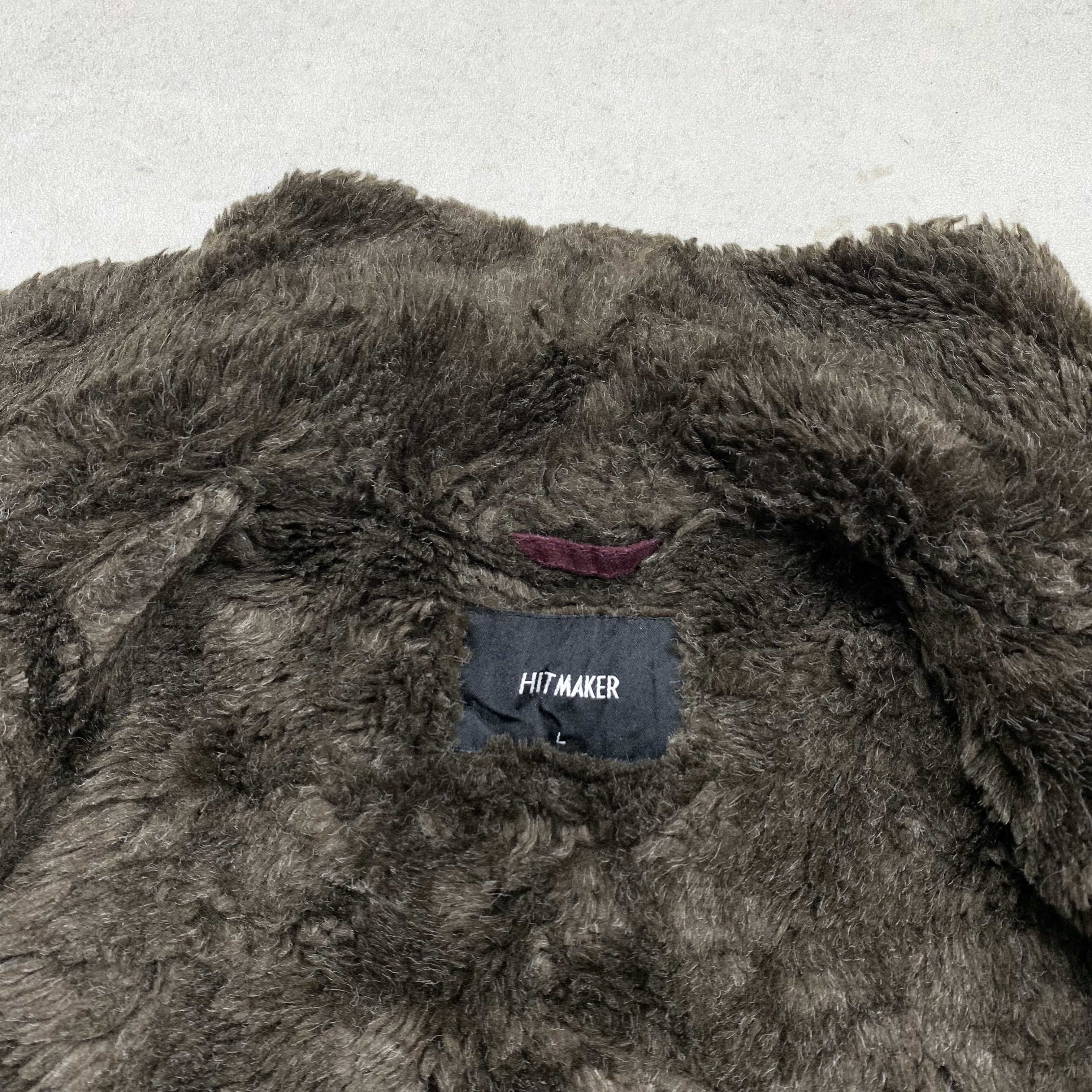 Japanese Brand Hitmaker B-3 Shearling Jacket Fur Lined Size US M / EU 48-50 / 2 - 6 Thumbnail
