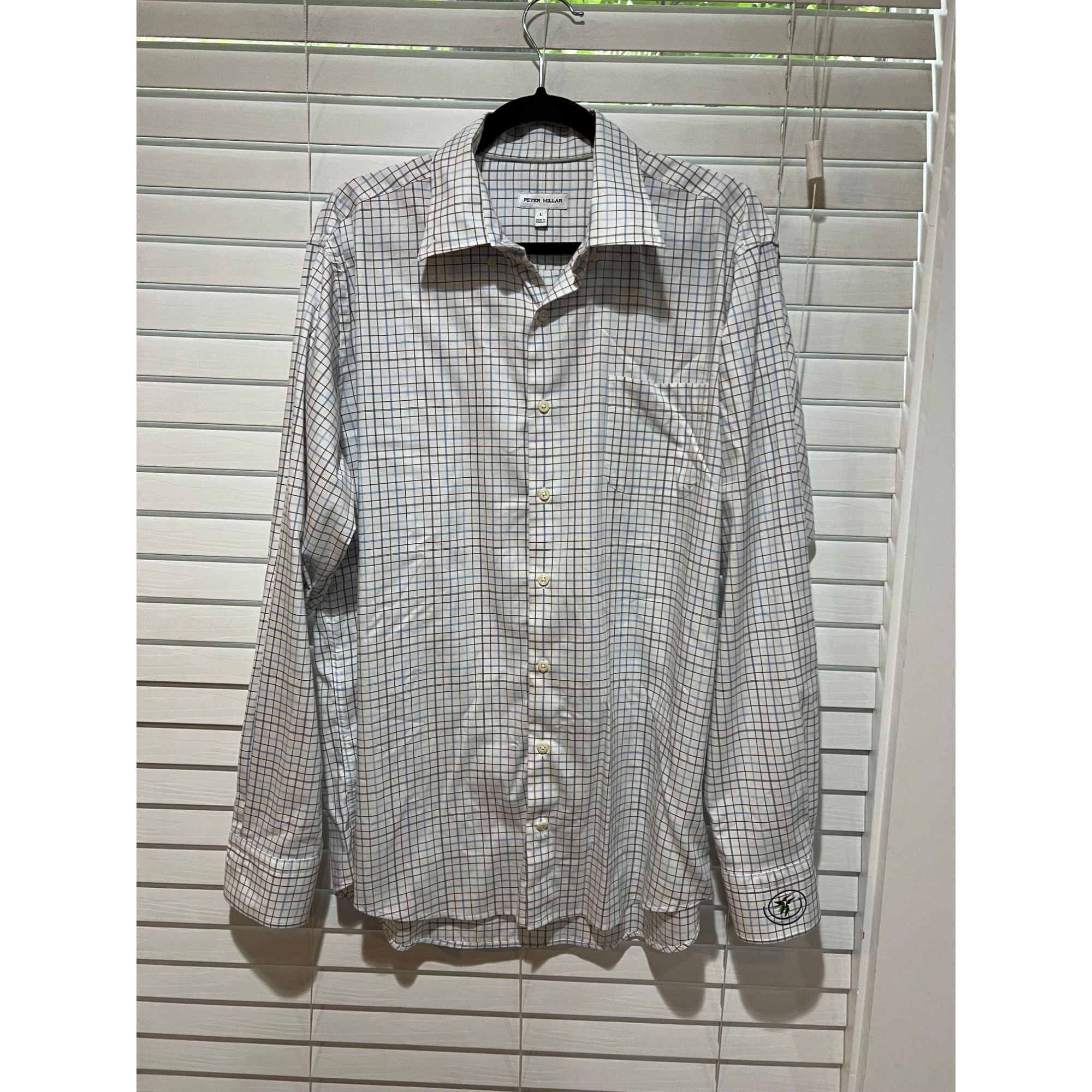 Peter Millar Peter Millar Long Sleeve Button Up Shirt - Size - L Size US L / EU 52-54 / 3 - 1 Thumbnail