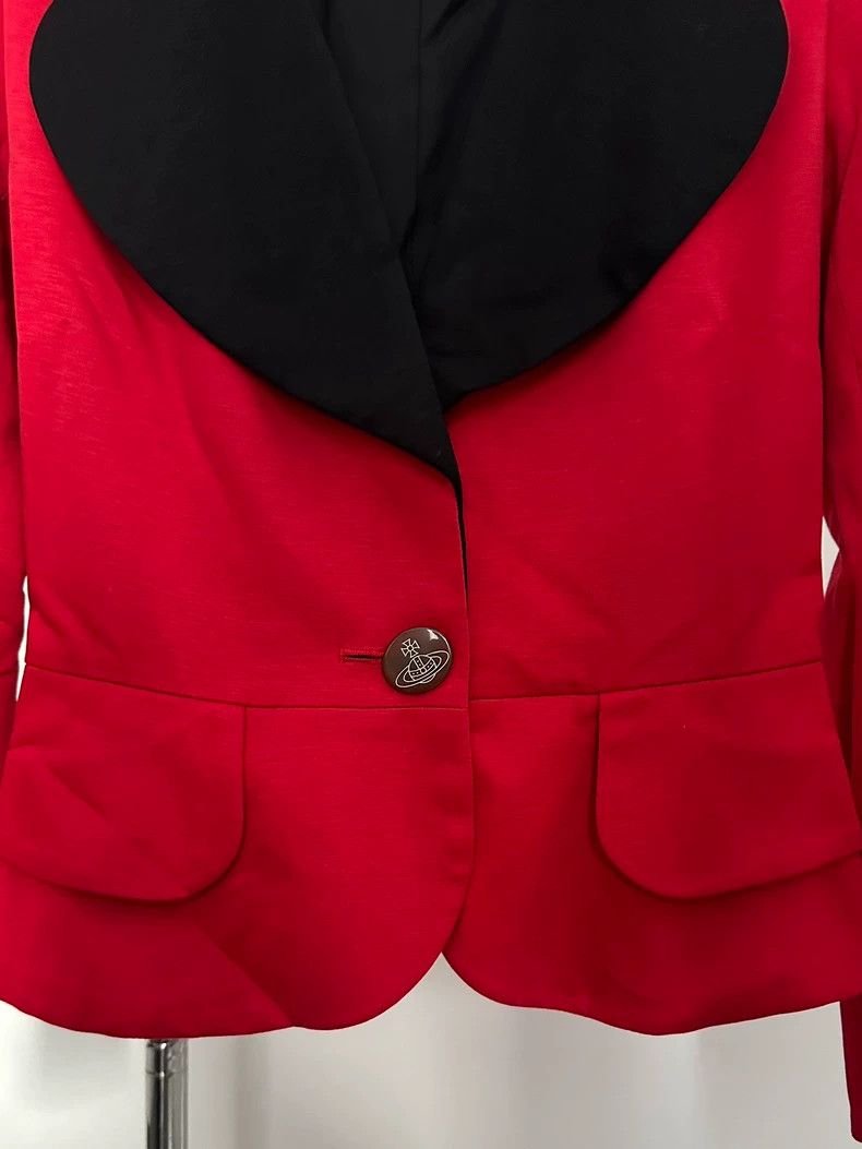 Vivienne Westwood Vivienne Westwood Red and black love leads to suits Size S / US 4 / IT 40 - 3 Thumbnail