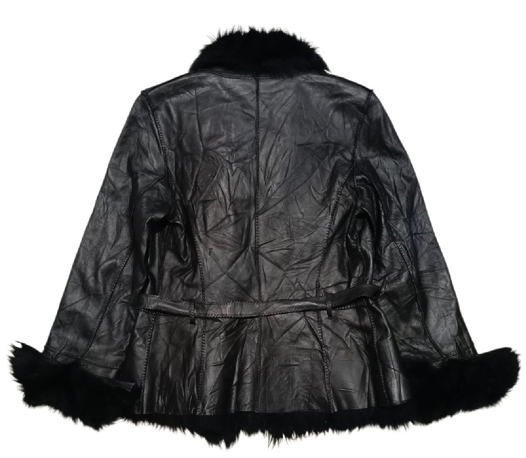 14th Addiction BODY DRESSING Deluxe -Patchwork Fur Shearling Coat Jacket Size M / US 6-8 / IT 42-44 - 2 Thumbnail