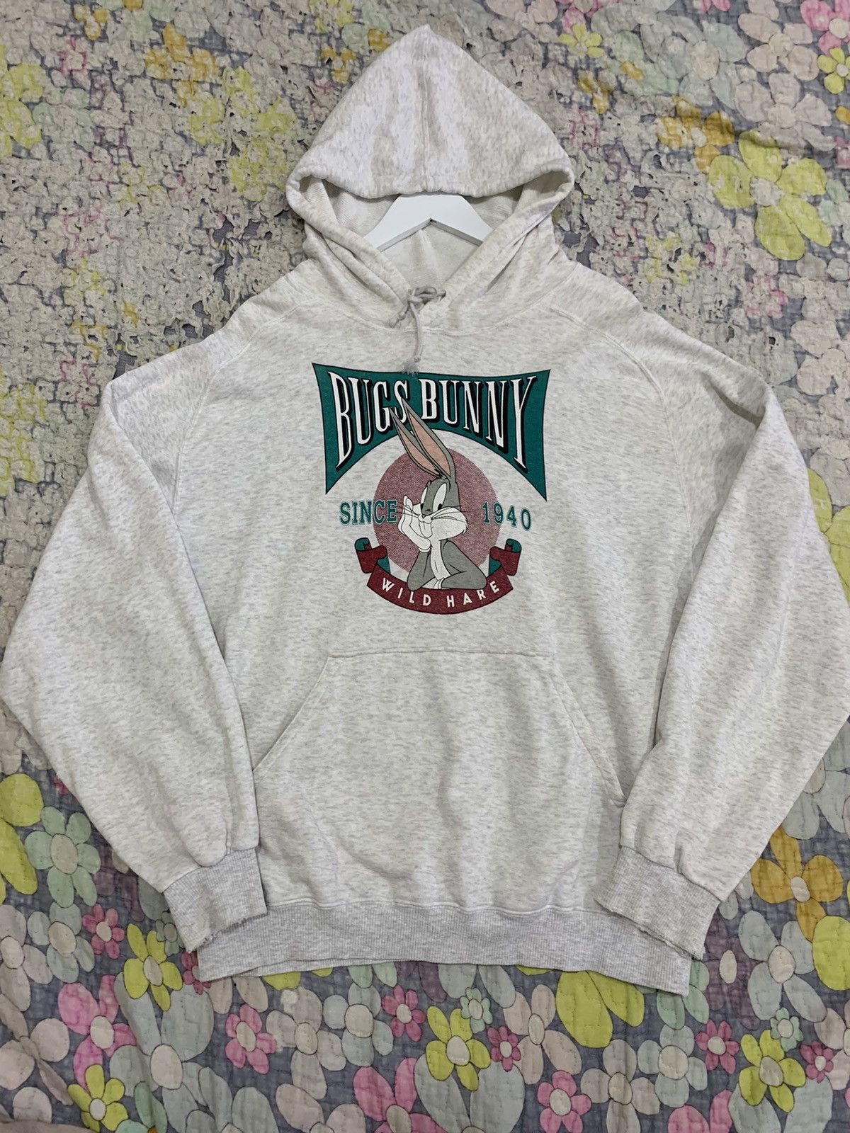 Cartoon Network Vintage Looney Tunes Bugs Bunny 90' Hoodie Size US XL / EU 56 / 4 - 5 Thumbnail