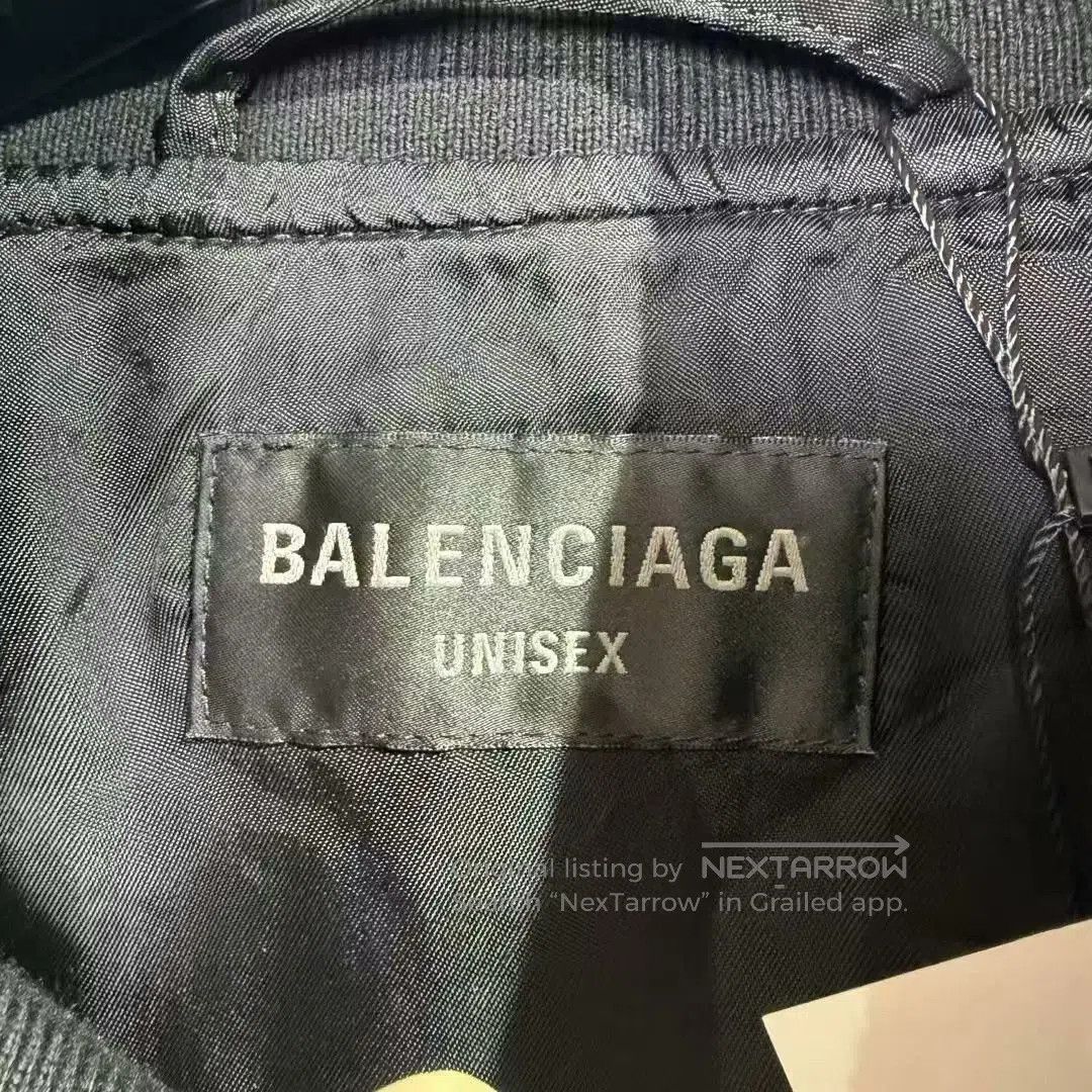 Balenciaga Balenciaga Paris Baseball Jacket Size S. Size US S / EU 44-46 / 1 - 5 Thumbnail