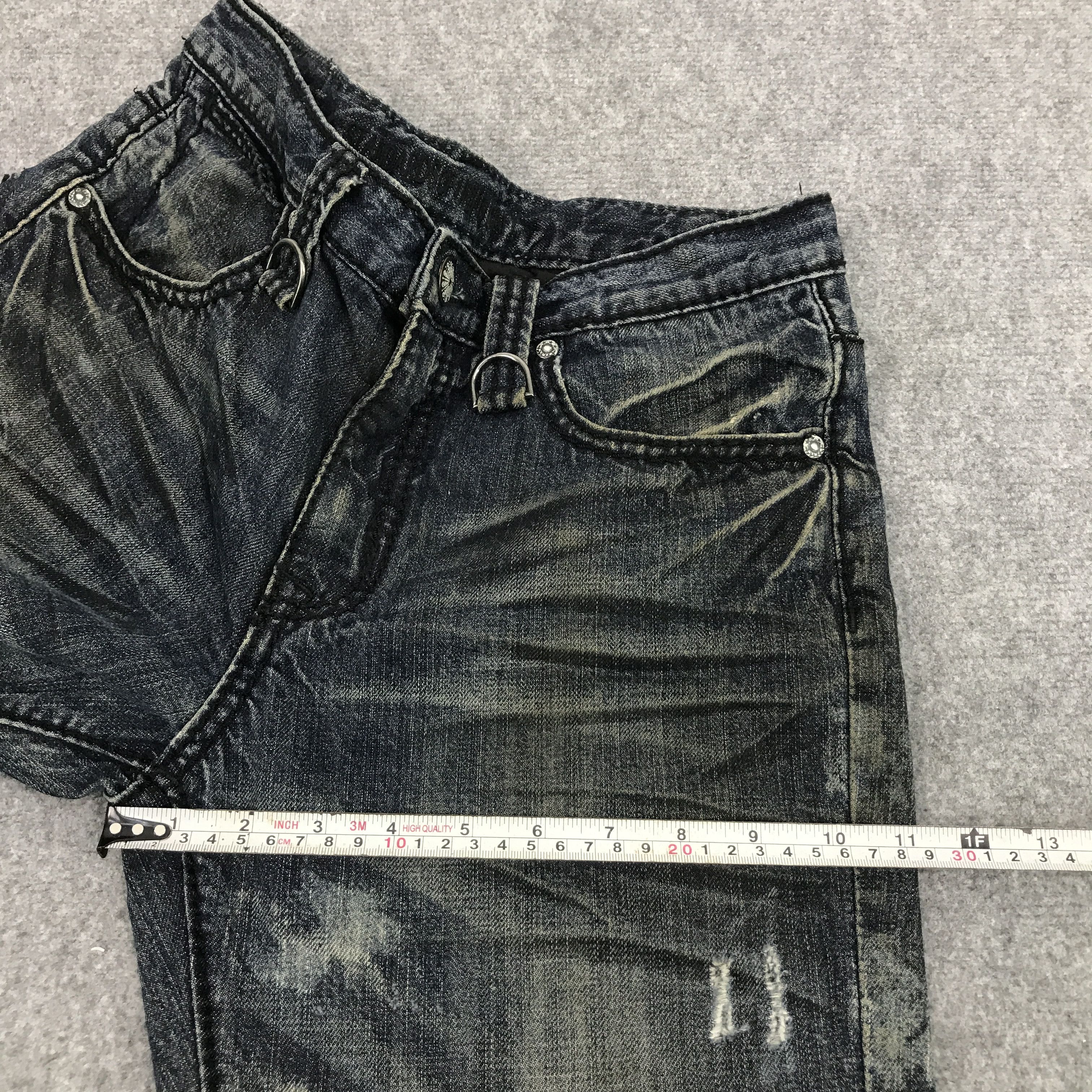 Japanese Brand FLARE JAPANESE BRAND DISTRESSED BOOTCUT JEANS Size US 30 / EU 46 - 11 Thumbnail
