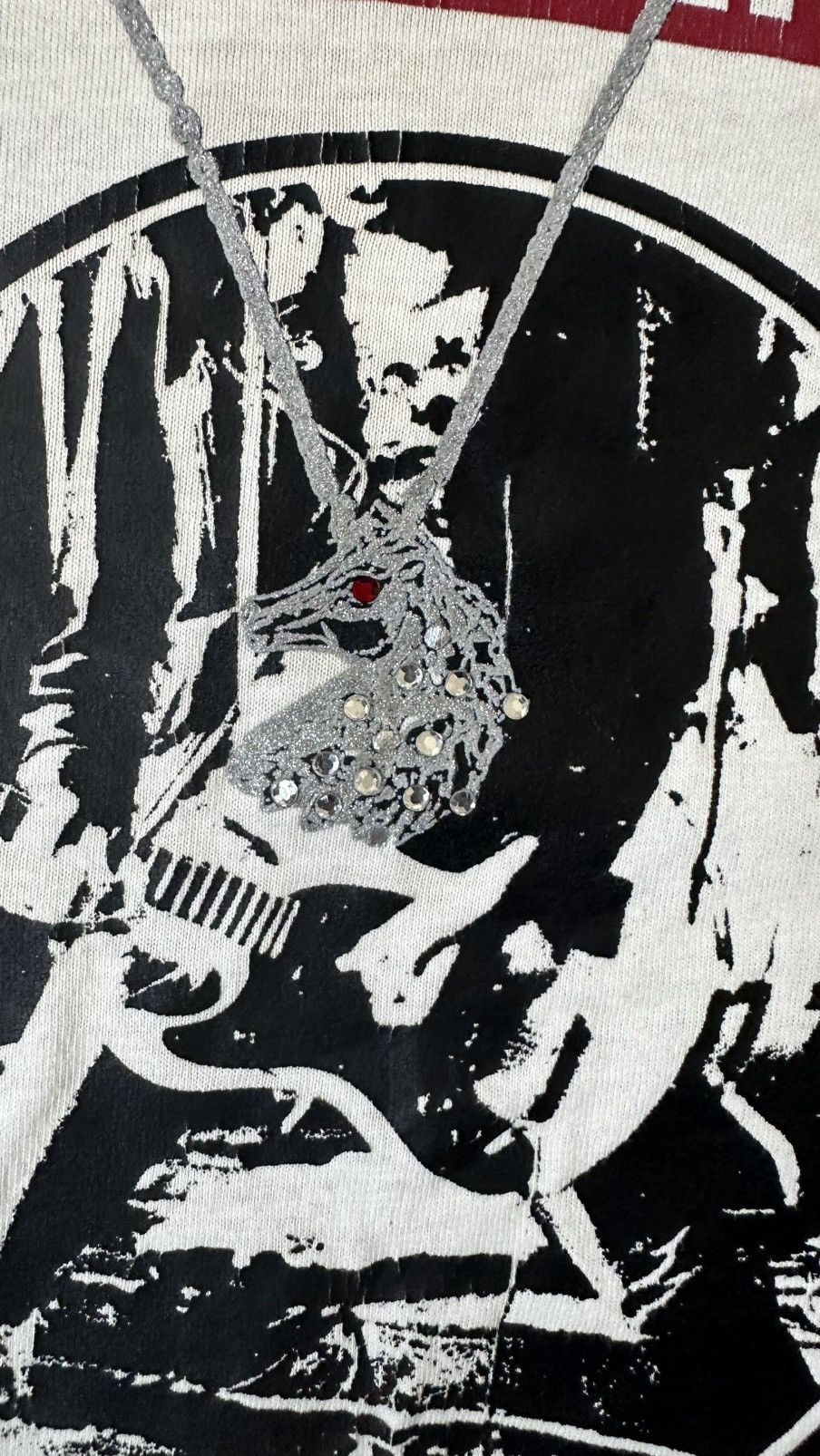 Japanese Brand VINTAGE THE STALLIONS PUNK Y2K MOOD PRINT Size US S / EU 44-46 / 1 - 3 Thumbnail